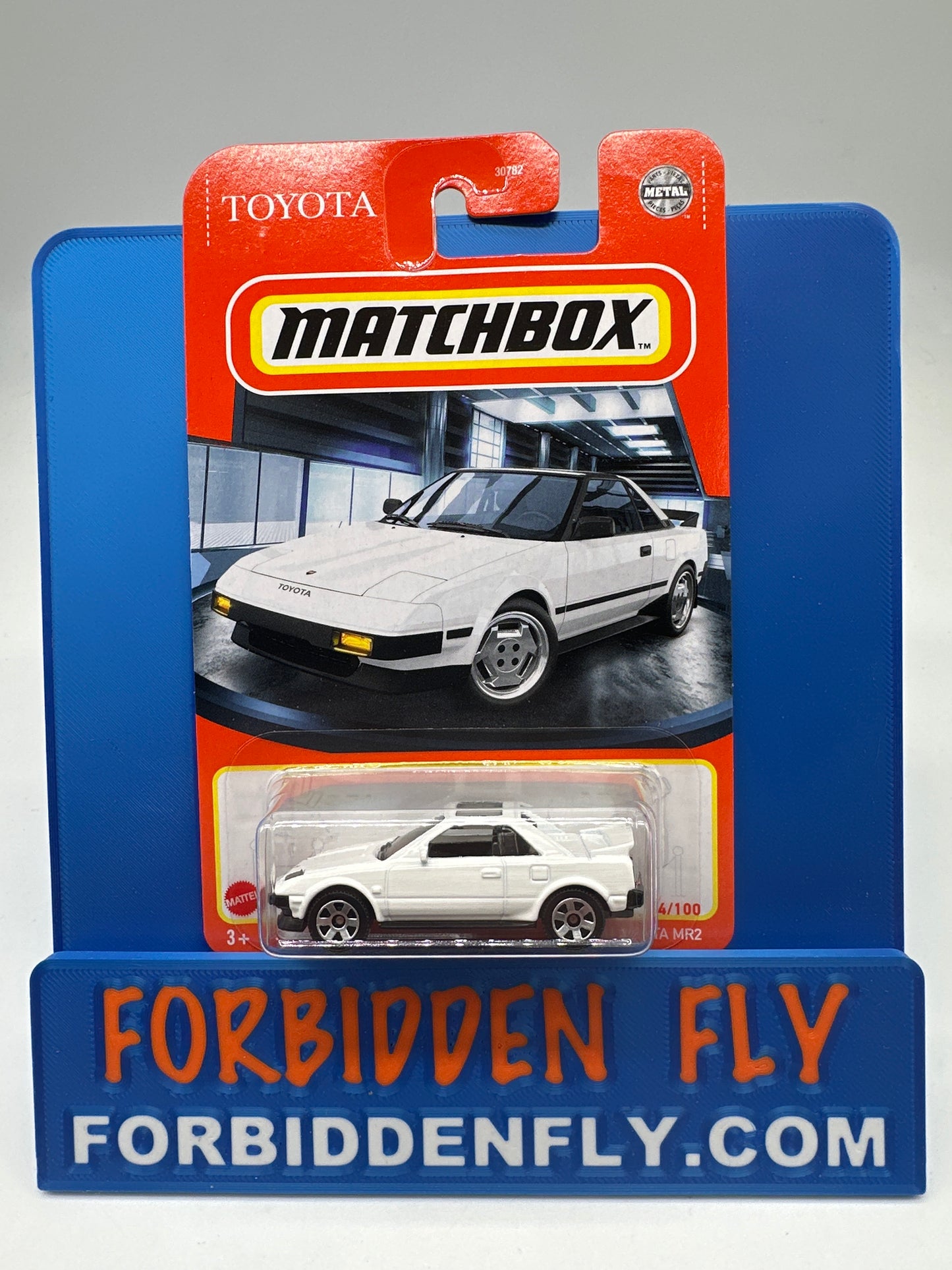 Matchbox - 2021 Mainline #14/100 - 1984 Toyota MR2 - All 4 Variations - White