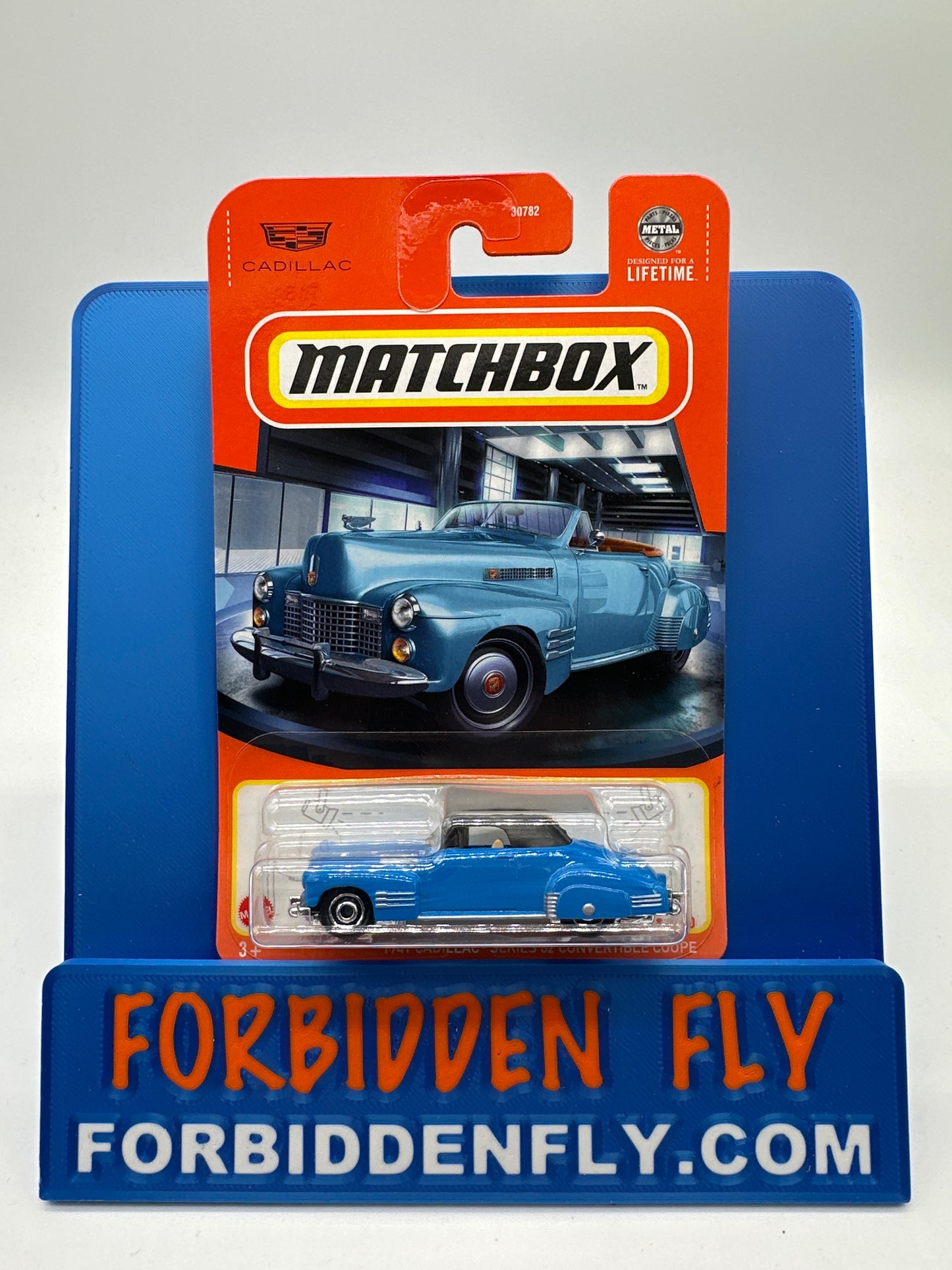 Matchbox - 2024 Mainline #59/100 - 1941 Cadillac Series 62 Convertible Coupe - Blue