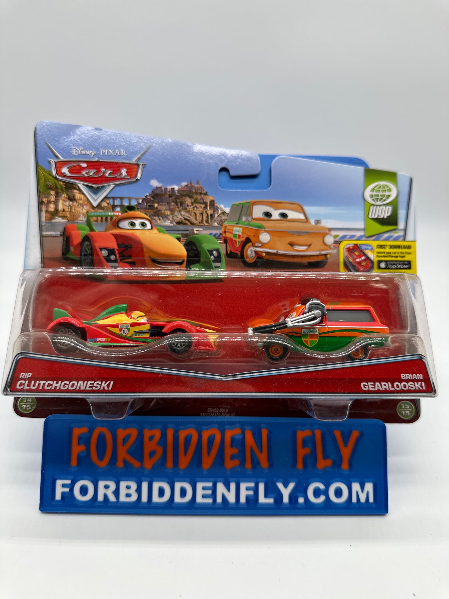 Disney Pixar Cars Movie - WGP Series (Two) 2 Pack - Rip Clutchgoneski & Brian Gearlooski
