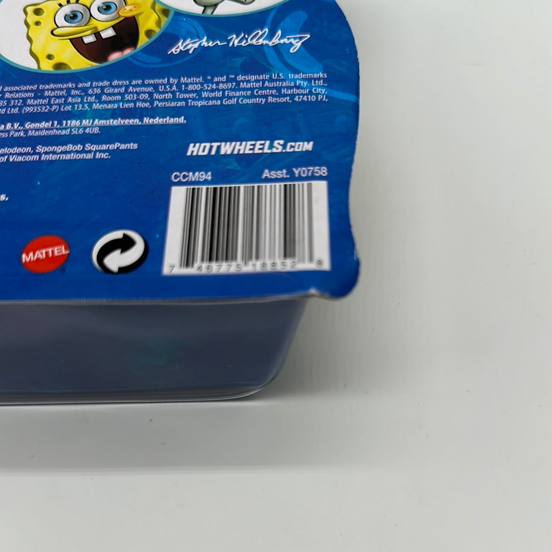Hot Wheels Character Cars - 2013 SpongeBob Squarepants Series - Set Of 6