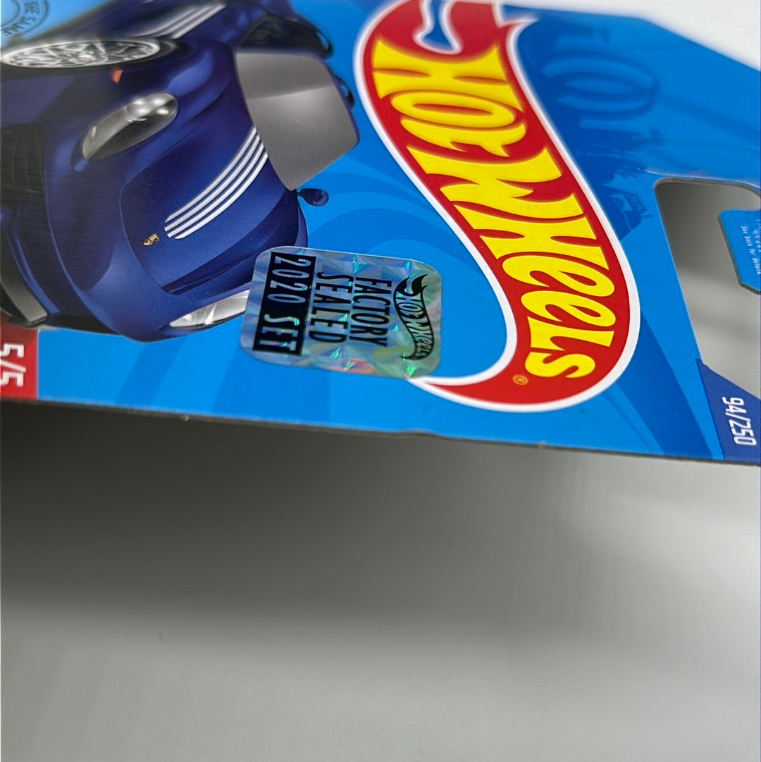 Hot Wheels 2020 Super Treasure Hunt - Factory Stickered - Blue Porsche 918 Spyder