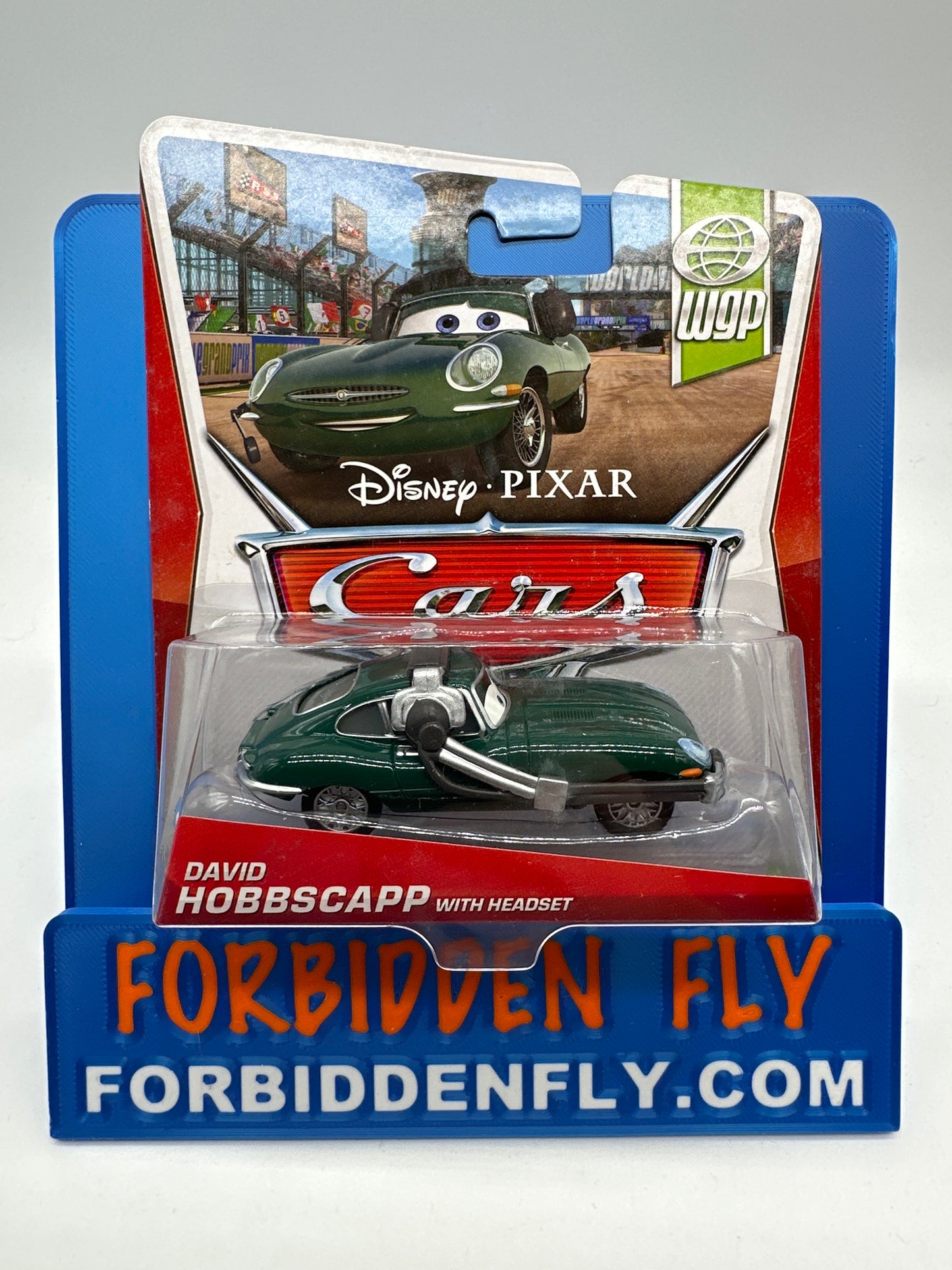 Disney Pixar Cars Movie - WGP Series - David Hobbscapp with Headset