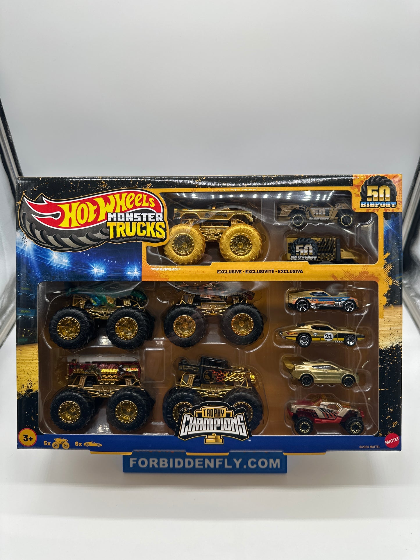 Hot Wheels Monster Trucks - 2024 Trophy Champions Box Set
