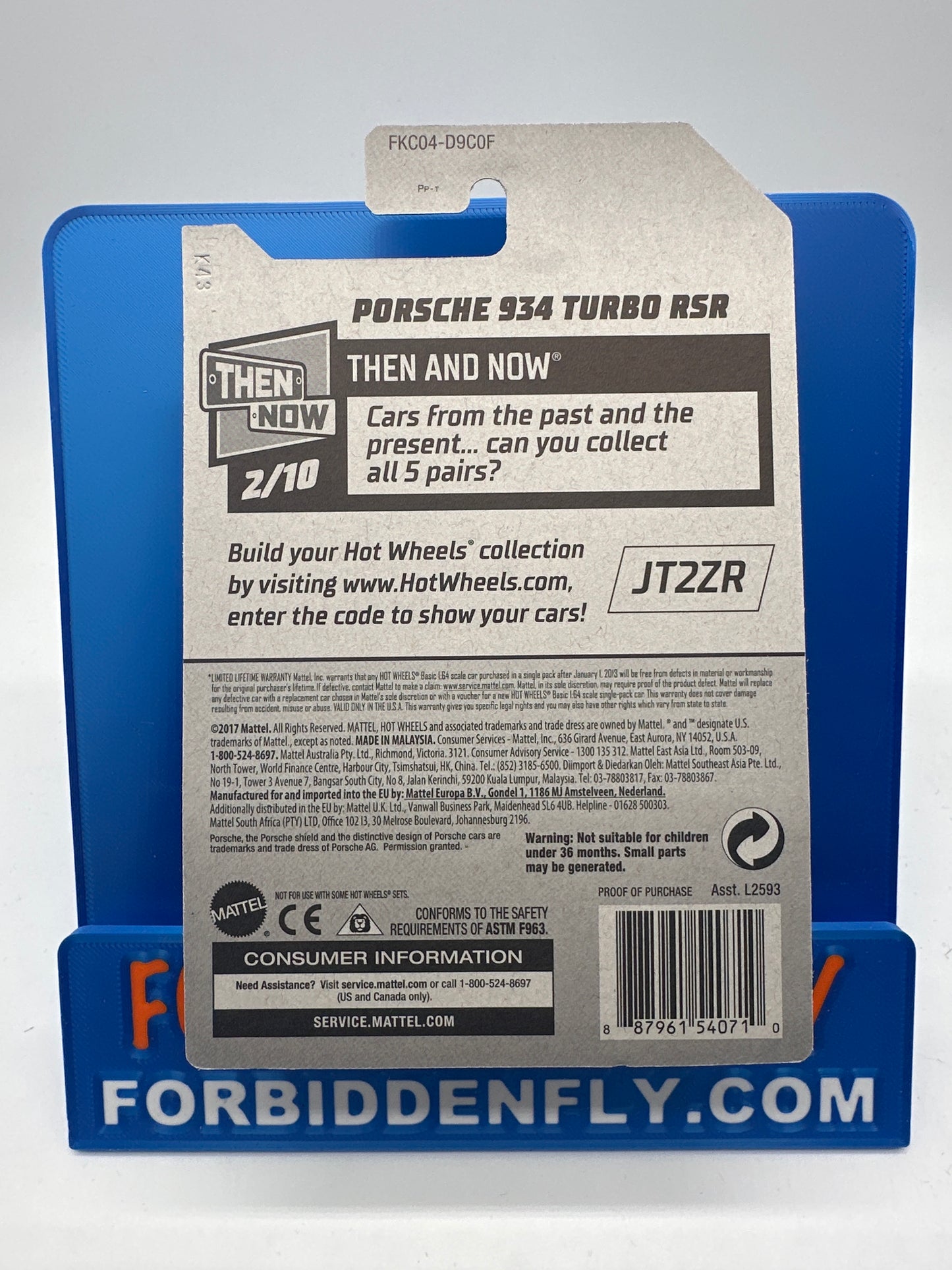 Hot Wheels Mainline - Factory Stickered 2018 - K-Mart Exclusive Porsche 934 Turbo RSR