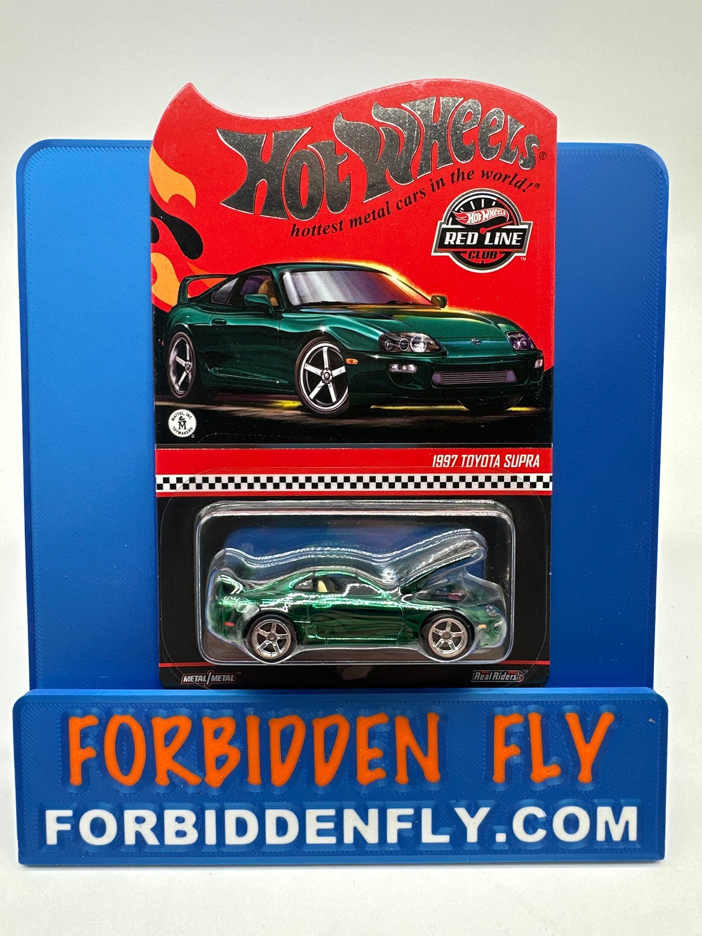 Hot Wheels RLC Red Line Club - 2025 Release - 1997 Toyota Supra - Racing Green