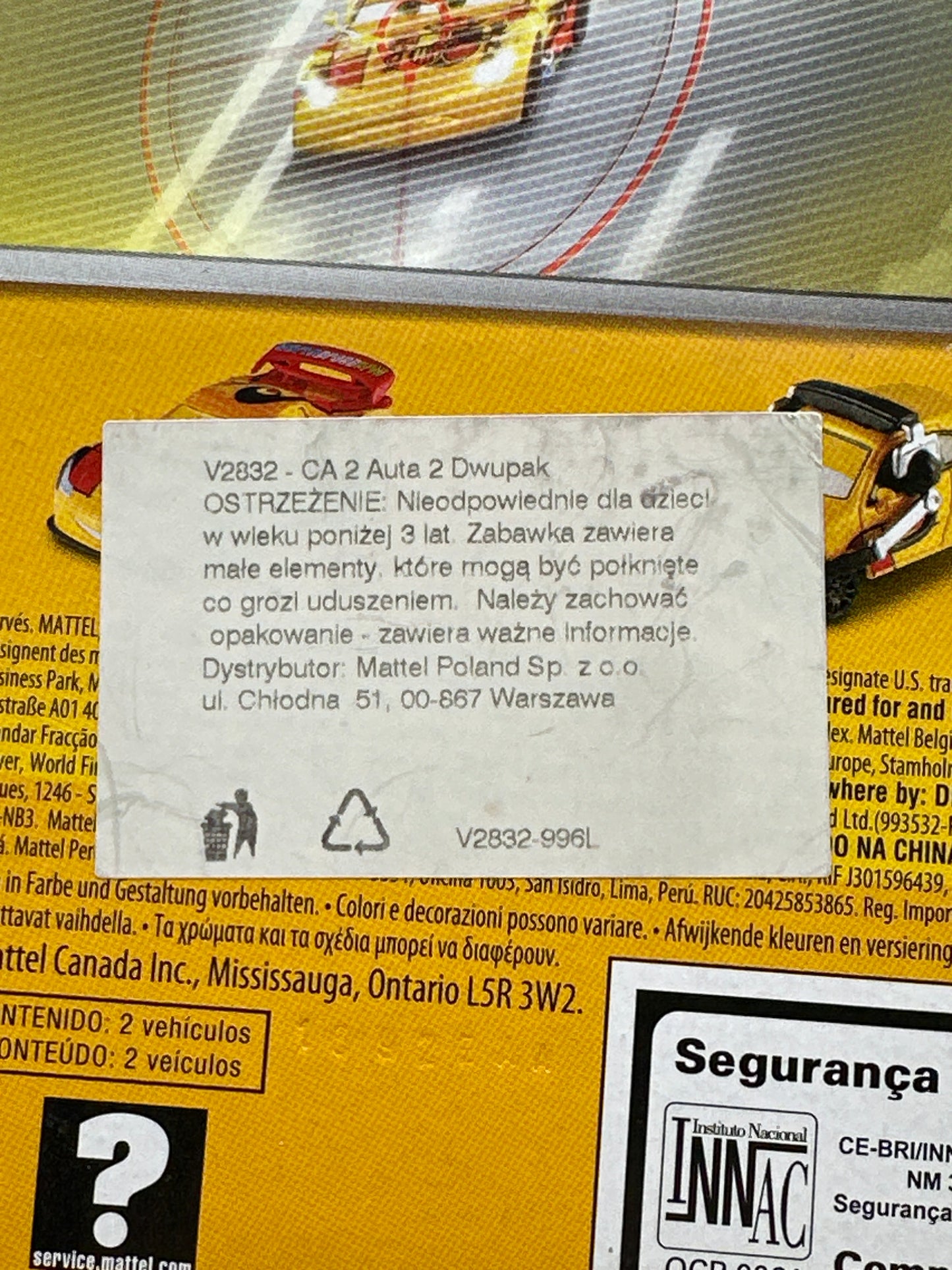 Disney Pixar Cars Movie - Cars 2 Movie Moments (Two) 2 Pack - Miguel Camino & Petro Cartalina