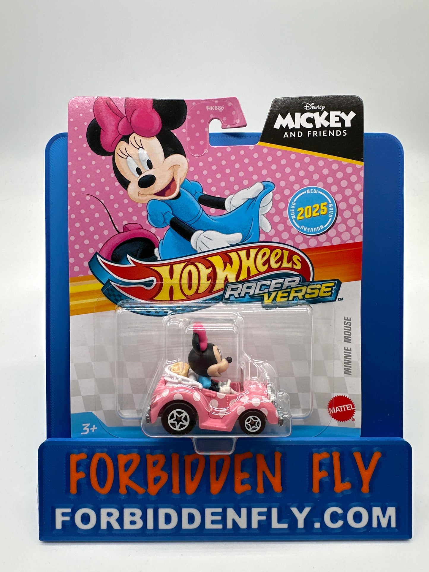 Hot Wheels - 2025 Racer Verse - Disney Minnie Mouse