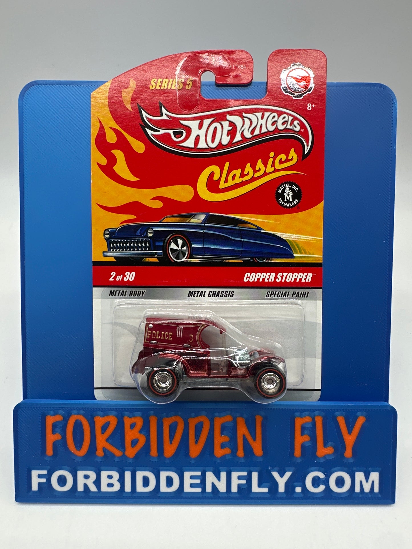 Hot Wheels Classics CHASE - Series 5 #2 of 30 - Red Copper Stopper