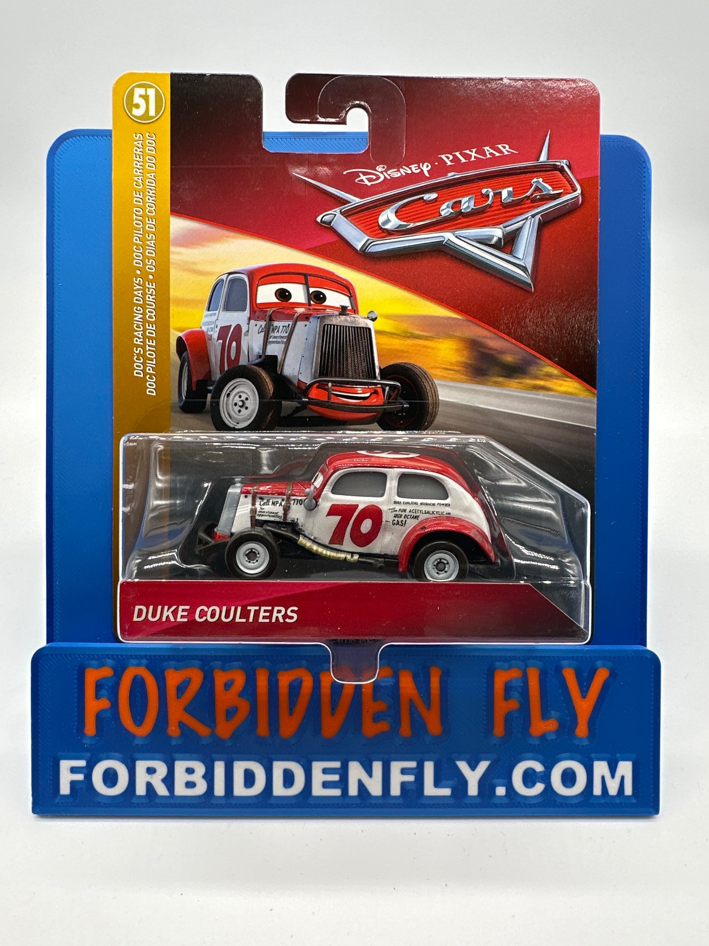Disney Pixar Cars Movie - Doc’s Racing Days Series - Duke Coulters