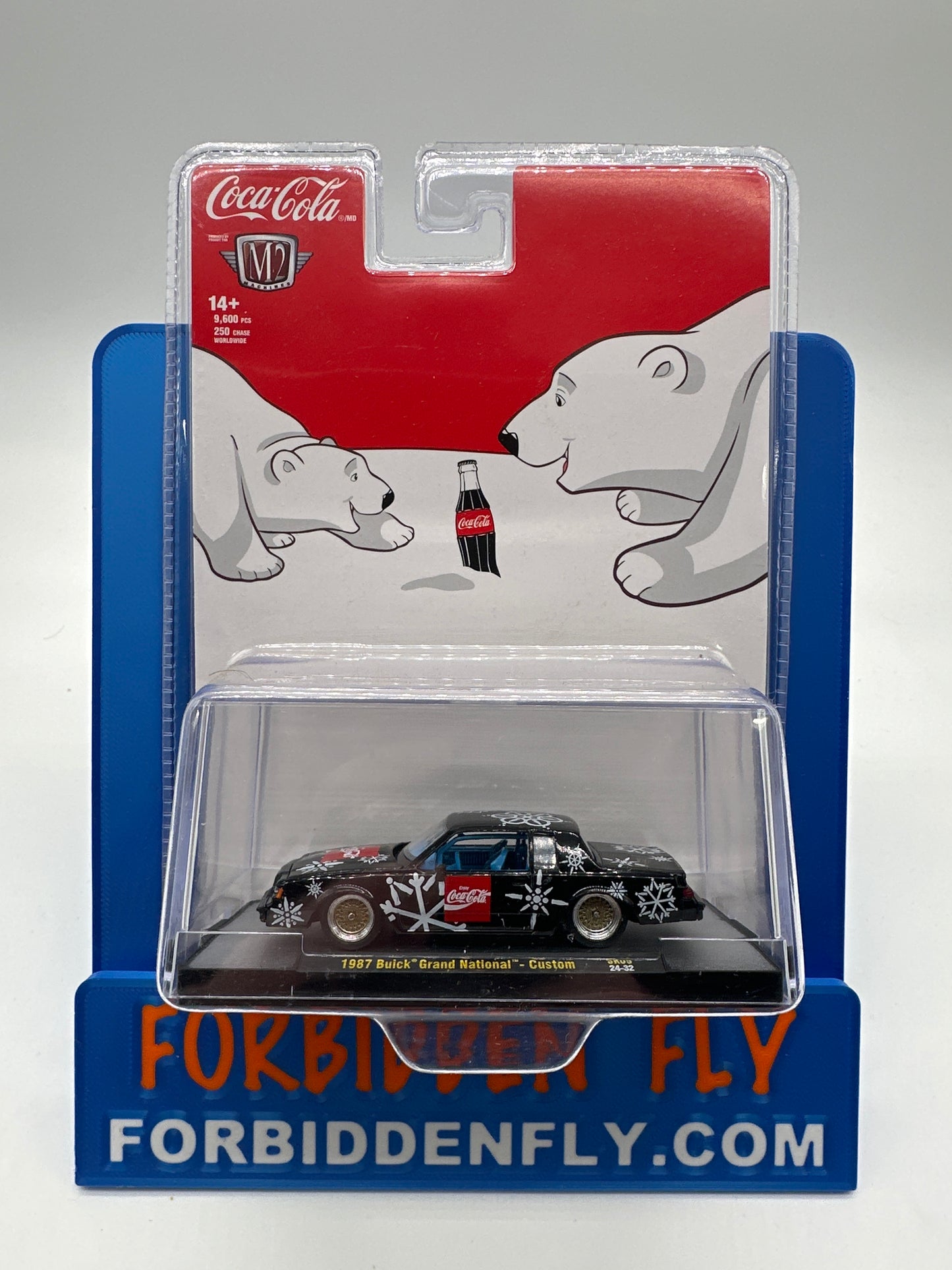 M2 Machines 2024 Coca-Cola Holiday Acrylic - SK09 - 1987 Buick Grand National Custom