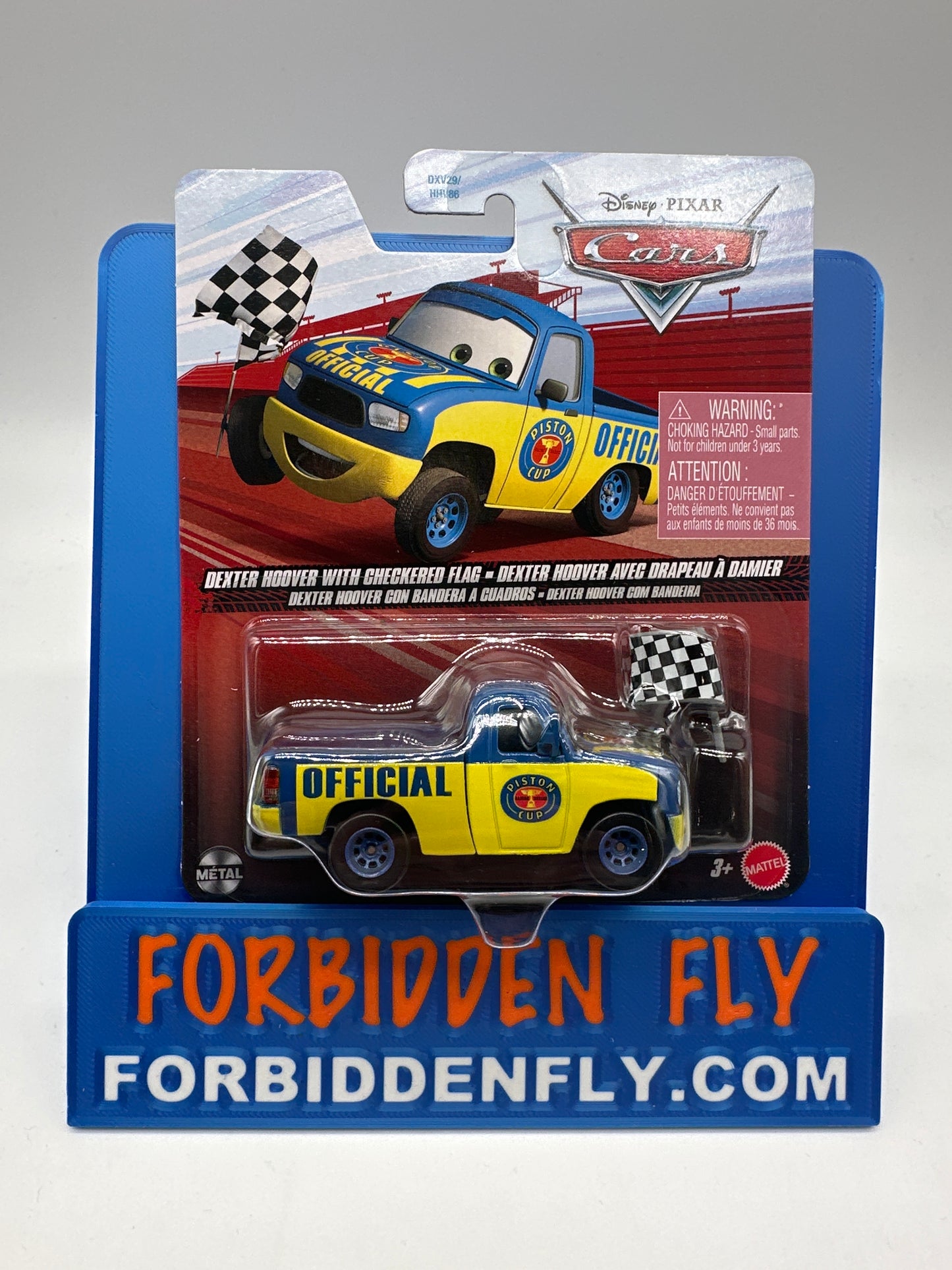 Disney Pixar Cars Movie - 2026 Release - Dexter Hoover With Checkered Flag