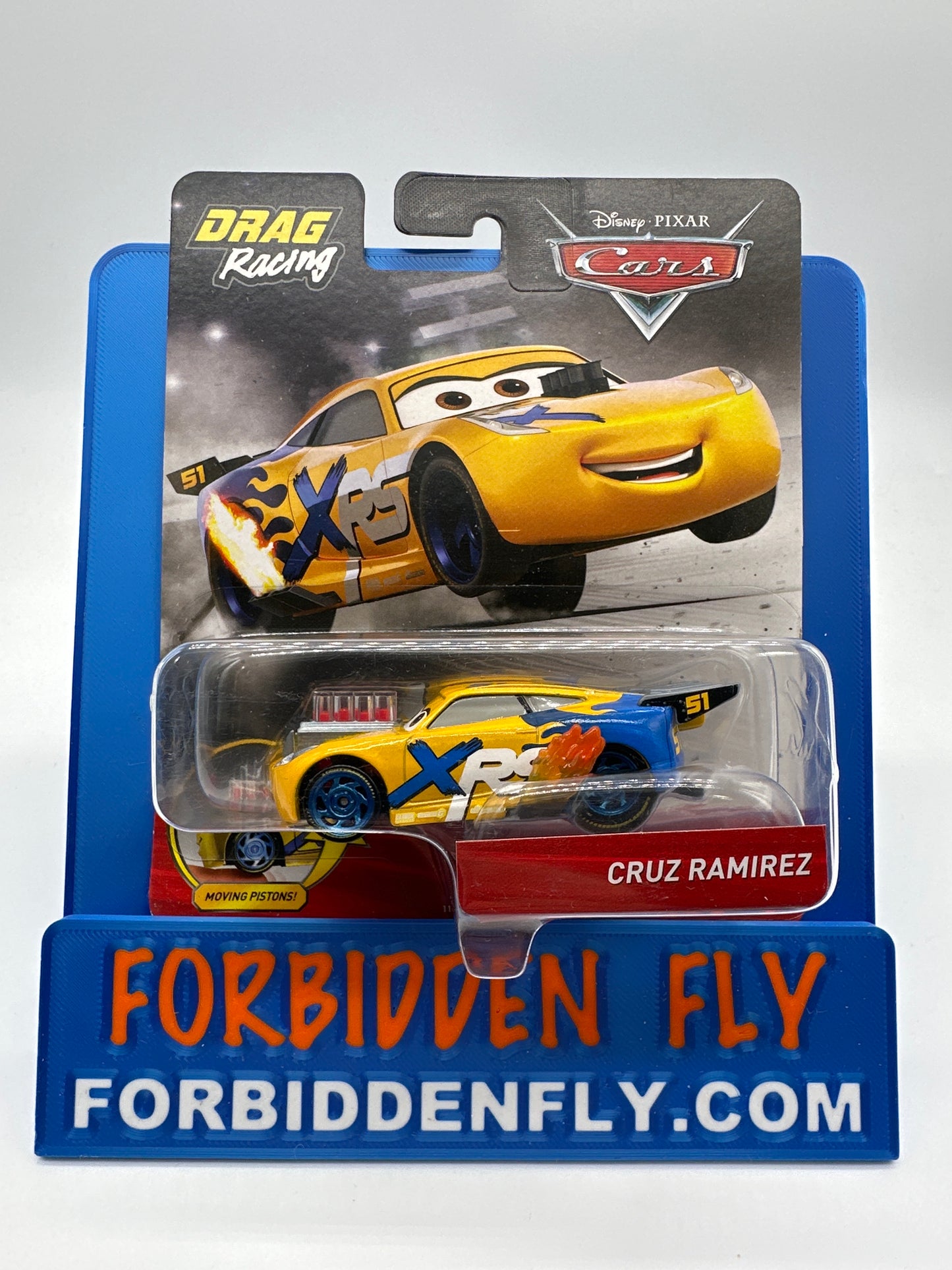 Disney Pixar Cars Movie - Drag Racing Series - Cruz Ramirez