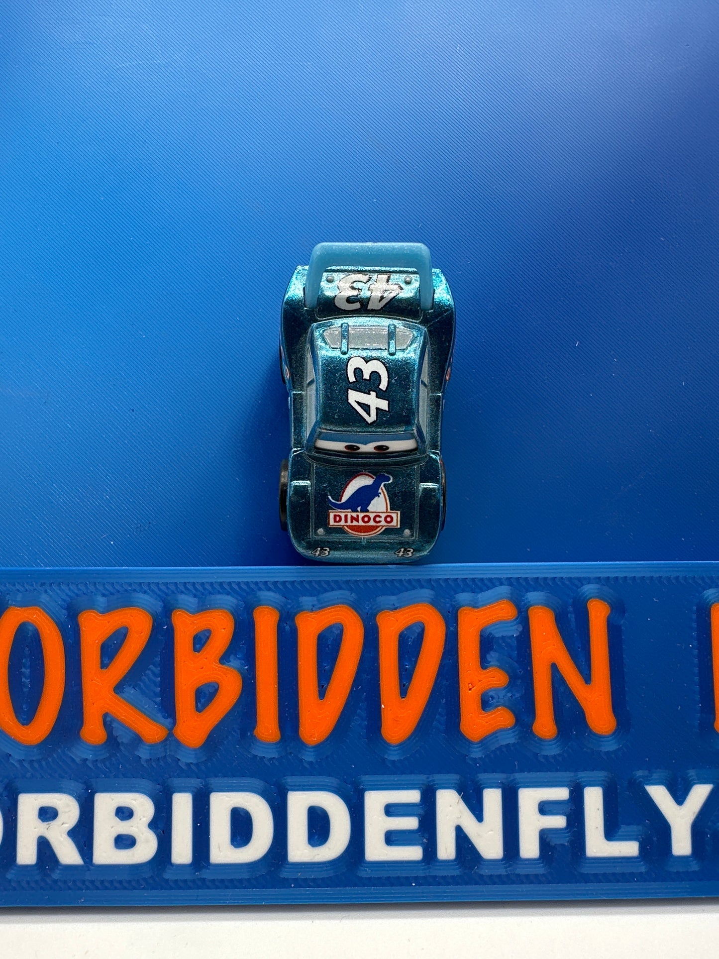 Disney Pixar Cars Movie Metal Mini Racers - Loose Metallic Strip Weathers The King