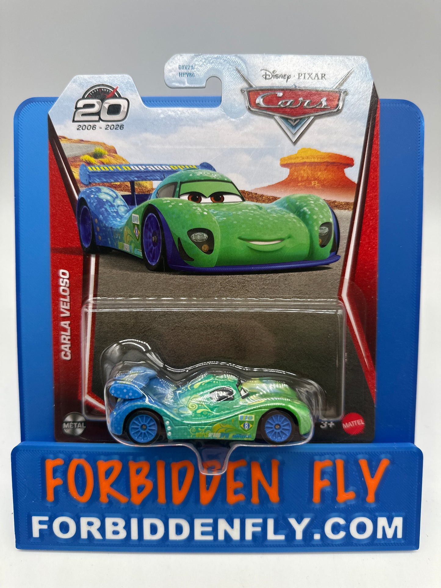 Disney Pixar Cars Movie - 20 Year Anniversary Release - Carla Veloso (WGP Racer)
