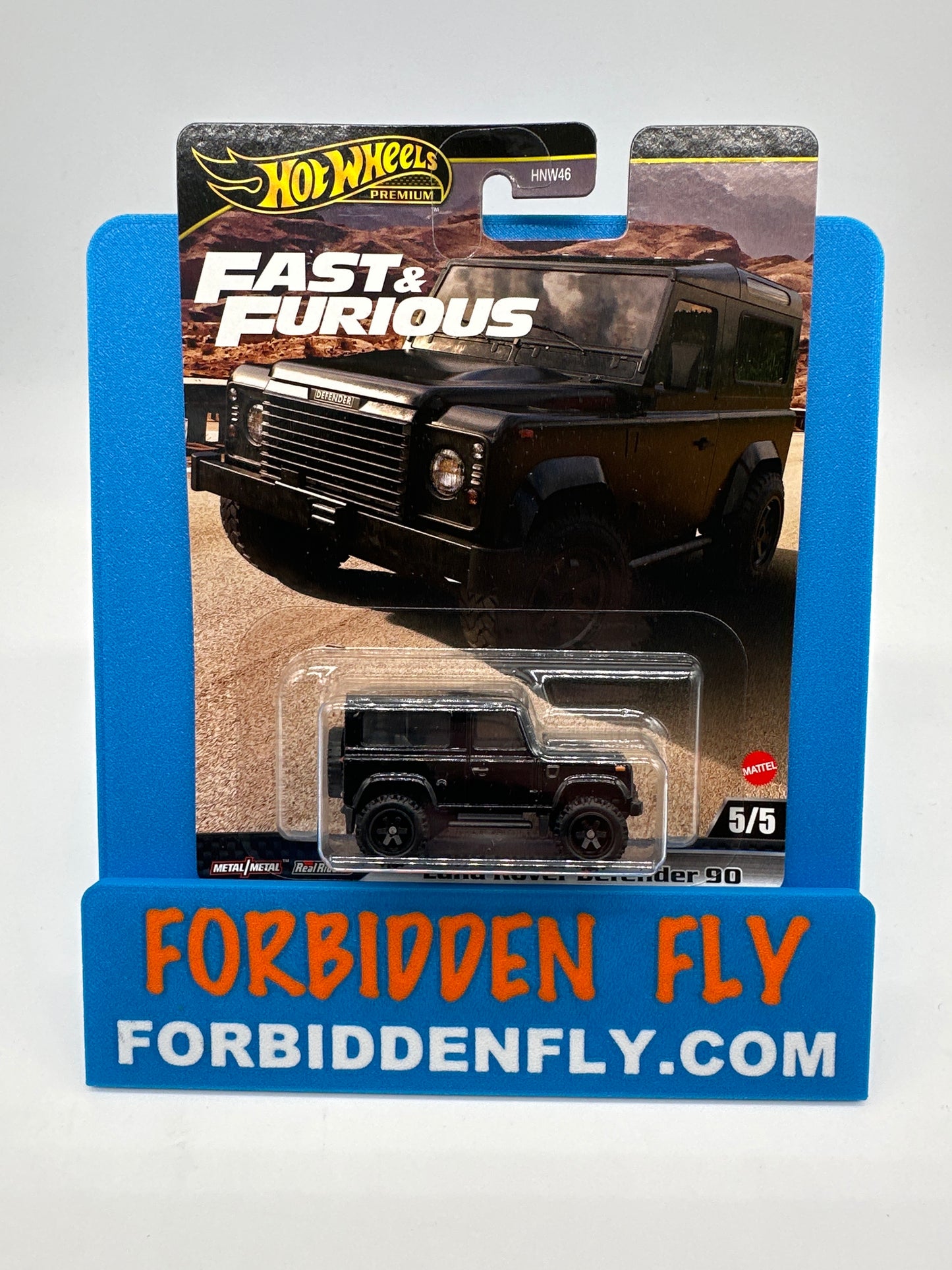 Hot Wheels Premium - Retro Entertainment Fast & Furious 2024 Mix G Set of 5