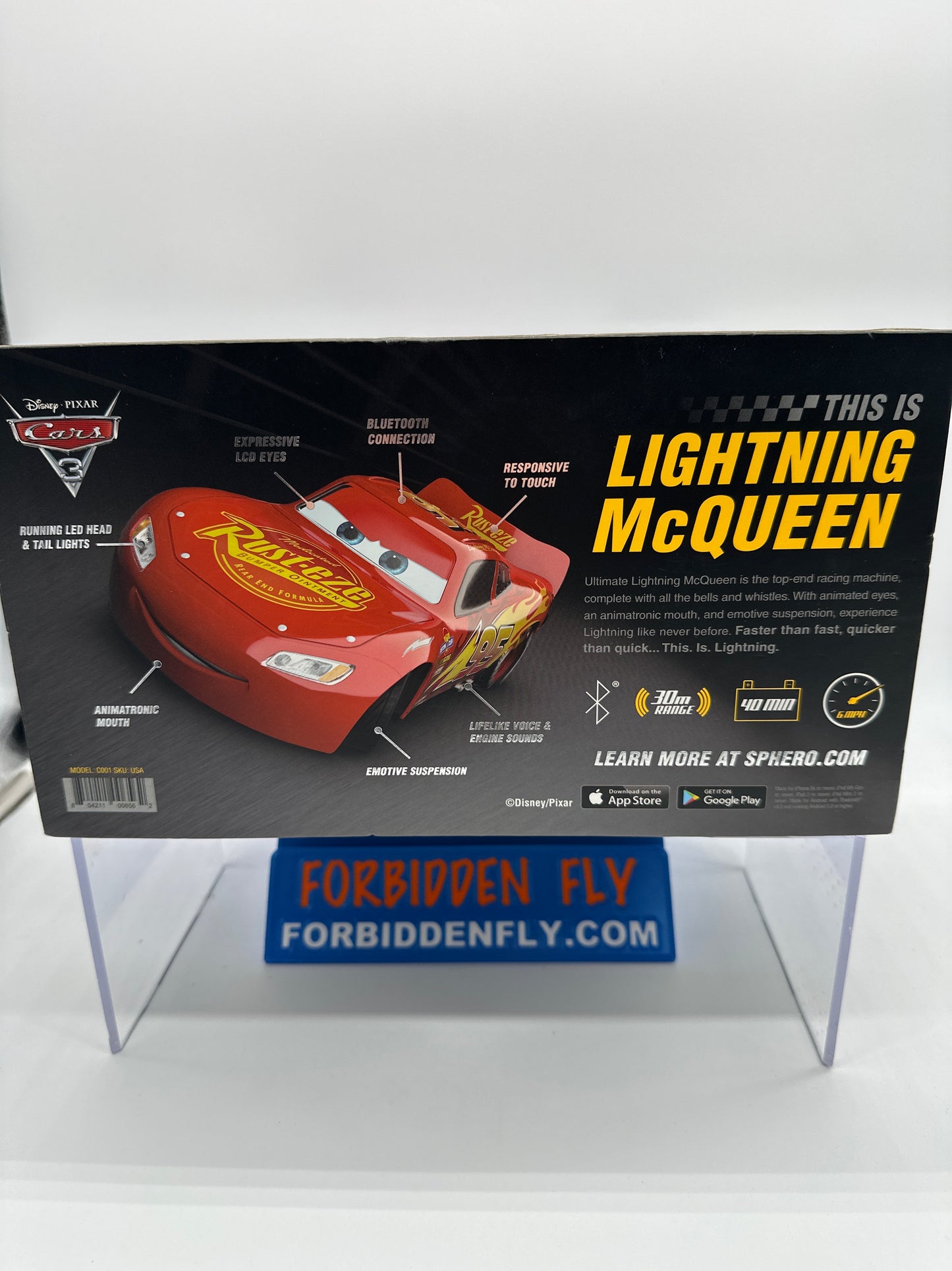 Disney Pixar Cars Movie - Sphero Ultimate Lightning McQueen (Interactive App Contolled) Deluxe Playset