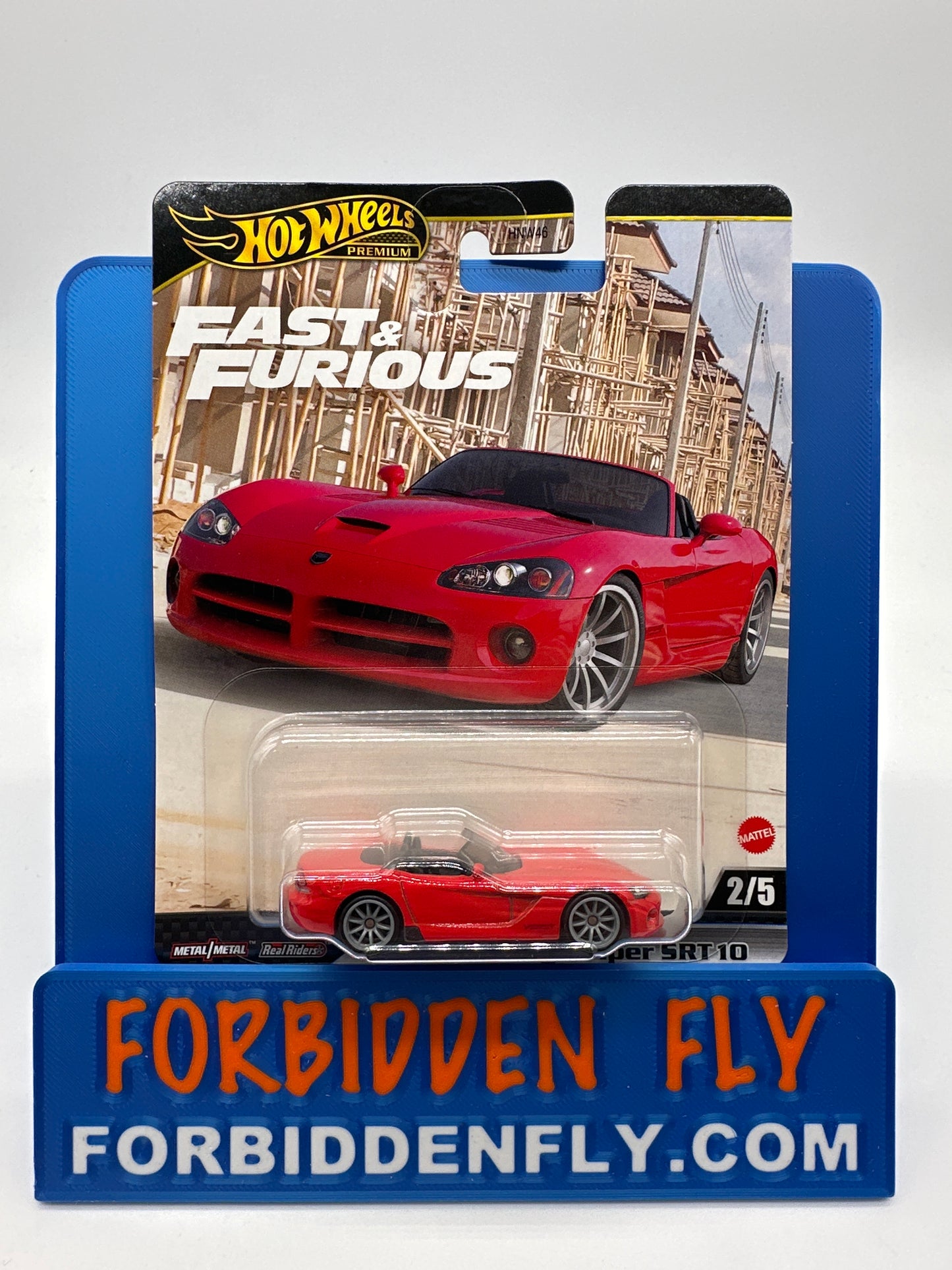 Hot Wheels Premium - 2024 Pop Culture Mix J Single - Fast & Furious - #2/5 - 2003 Dodge Viper SRT 10