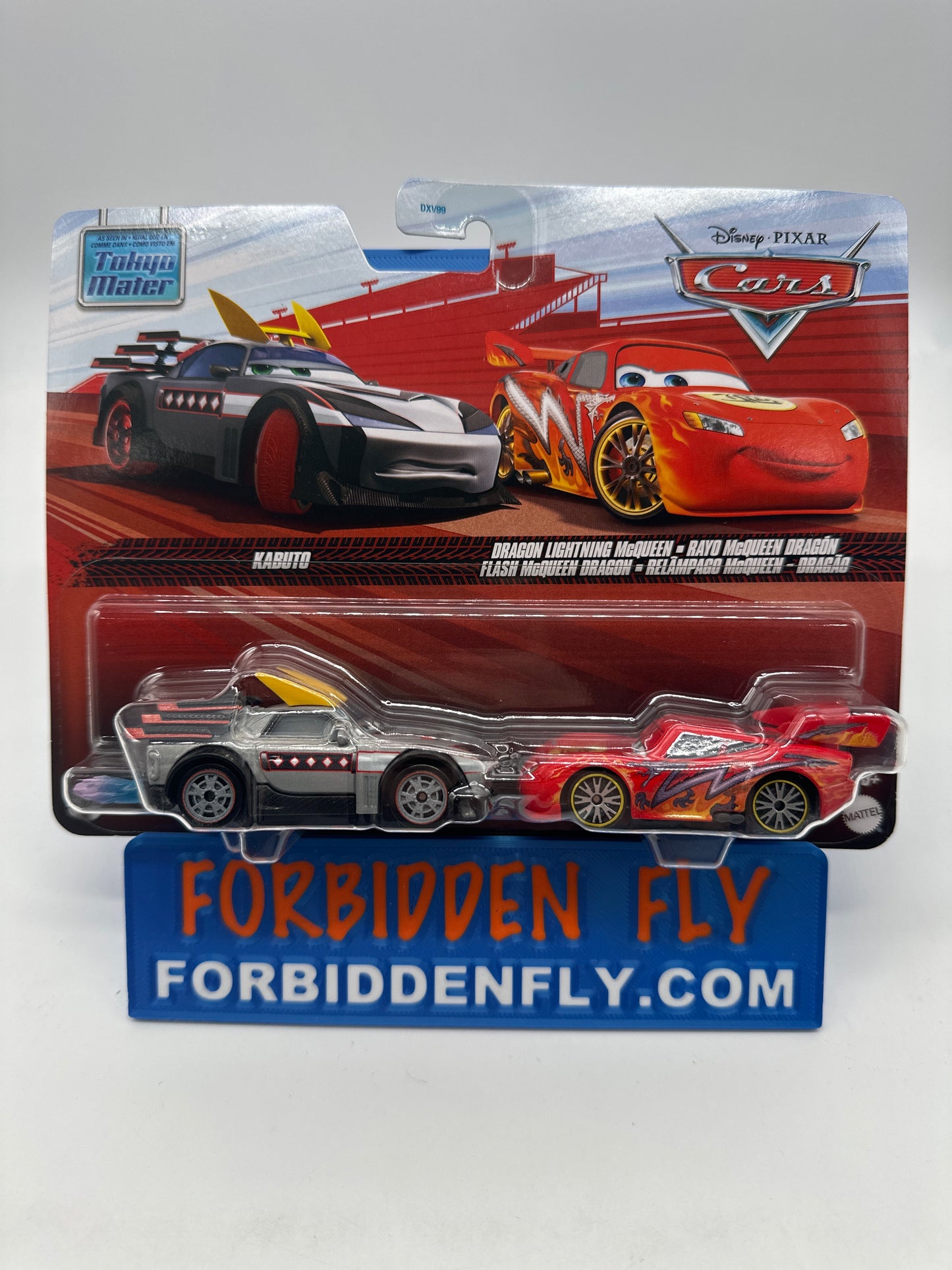 Disney Pixar Cars 2025 - (Two) 2 Pack Tokyo Mater Series - Kabuto & Dragon Lightning McQueen