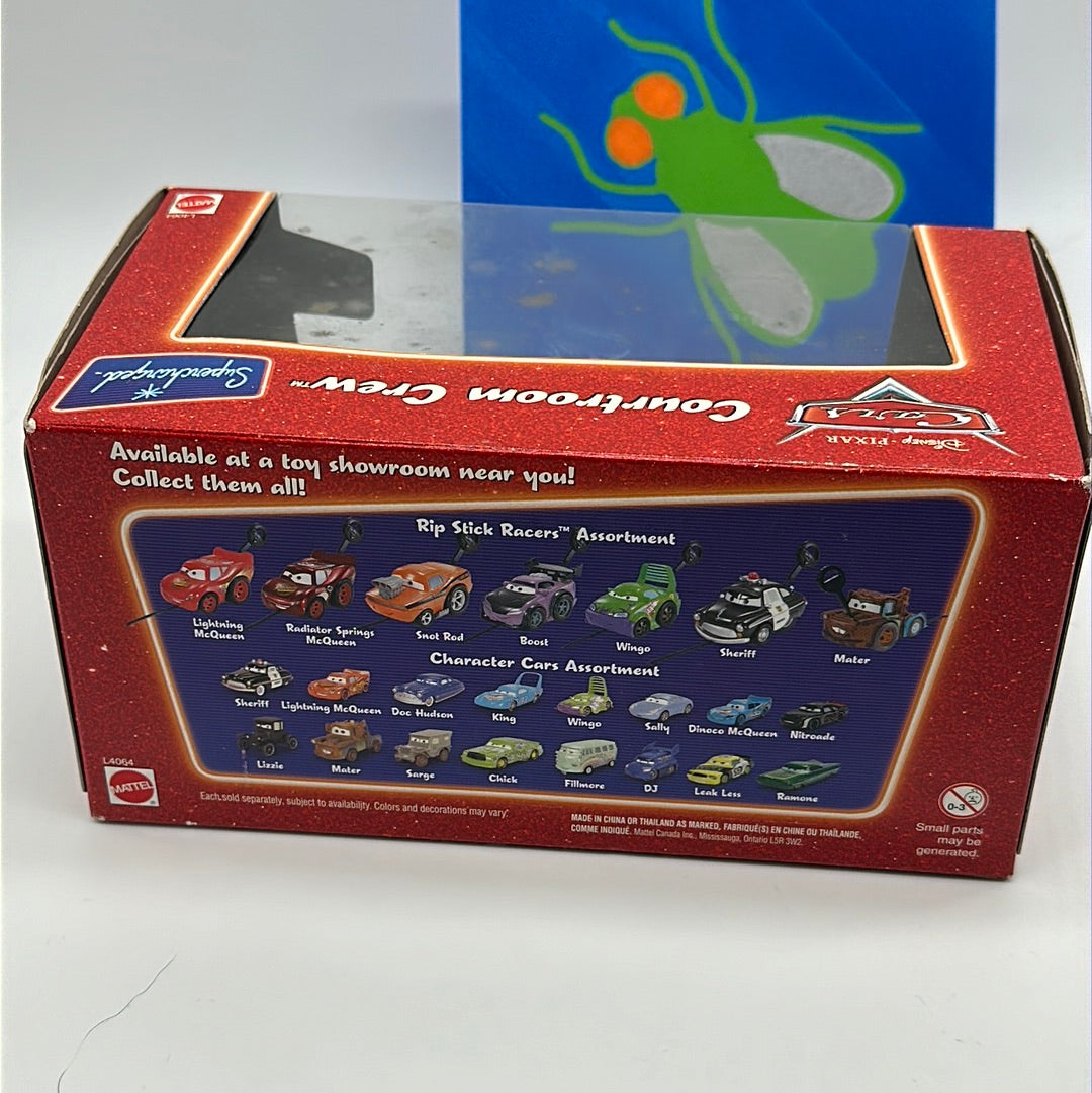 Disney Pixar Cars Movie - Supercharged Series - Courtroom Crew Set (Sheriff, Sally, Doc Hudson 3 Pack)