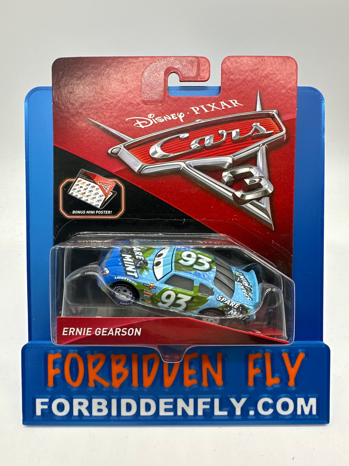 Disney Pixar Cars Movie - Cars 3 - Ernie Gearson Piston Cup Racer #93