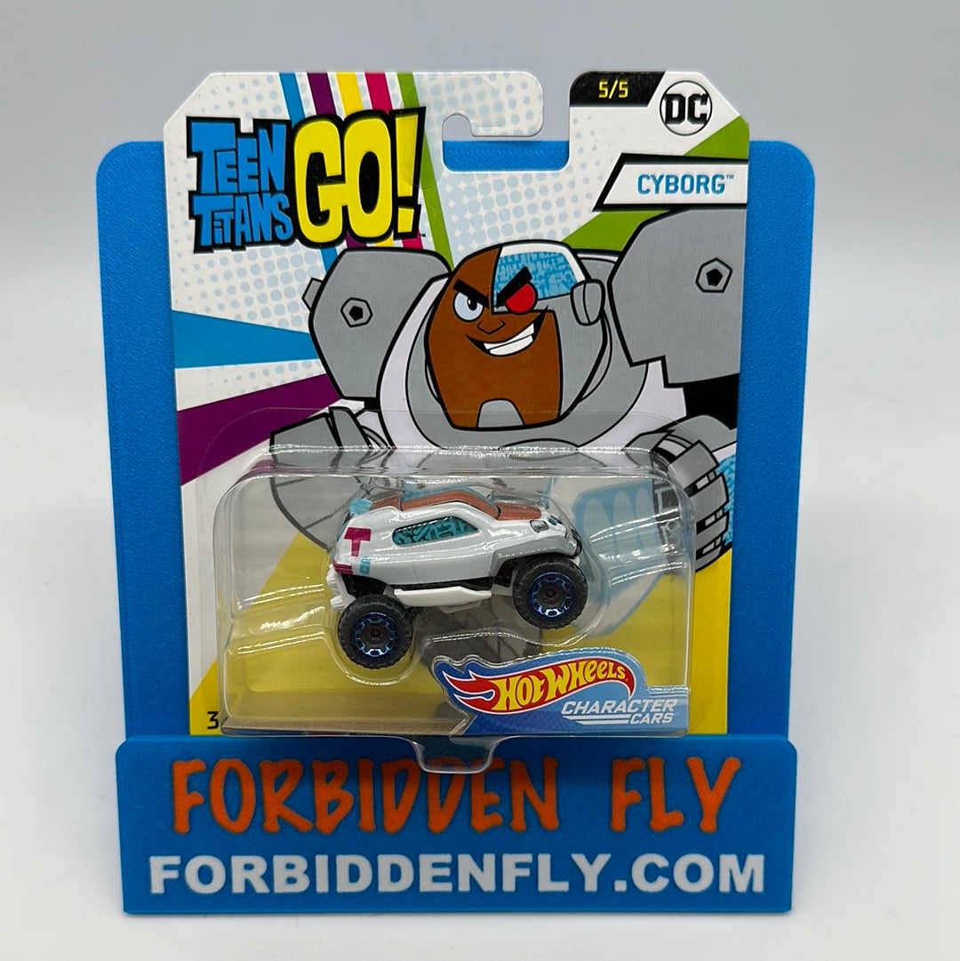 Hot Wheels Character Cars - 2017 Teen Titans Go - Complete Set Of 5