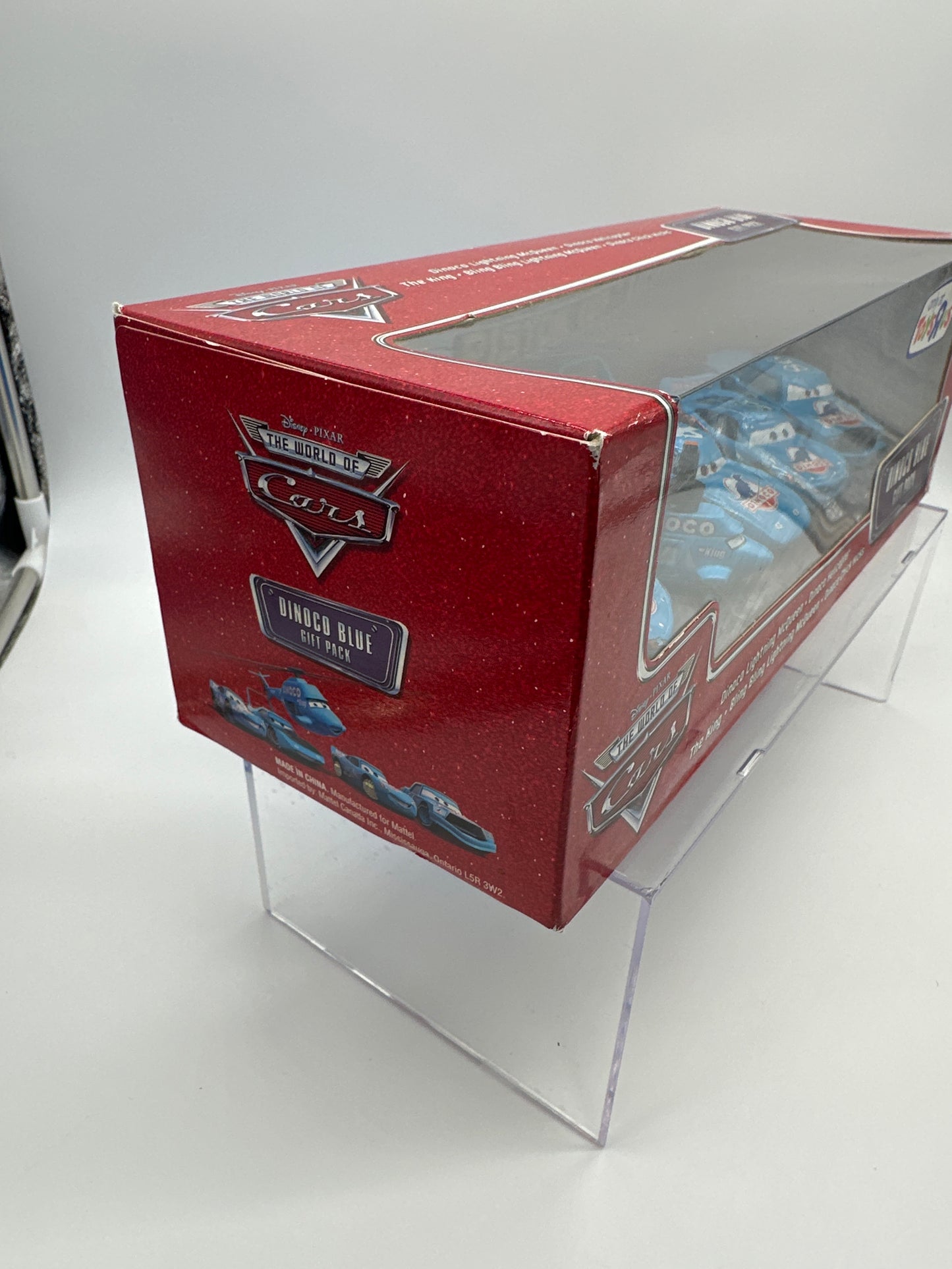 Disney Pixar Cars Movie - Toys R Us Exclusive - Dinoco Blue 5 Car Pack Set