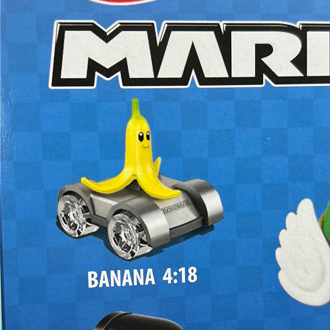 Hot Wheels Mario Kart - 2019 Blind Boxes - Wheeled Figure #2 Banana