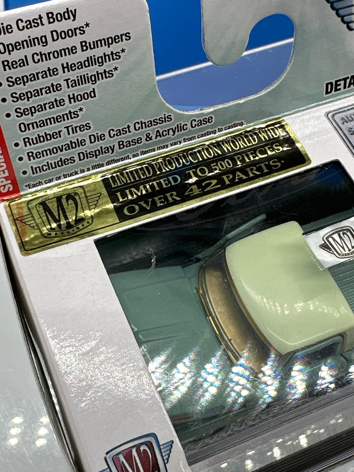 M2 Machines Acrylic Boxed Car - Auto Trucks Series R32 - 1969 Ford F250 Truck - Chase