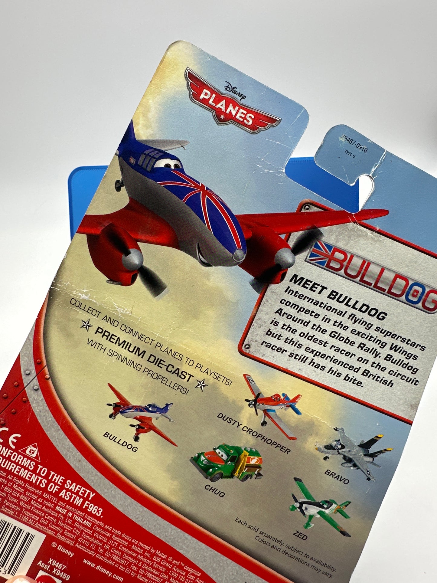 Disney Pixar Planes Movie - From Above the World Series - Bulldog