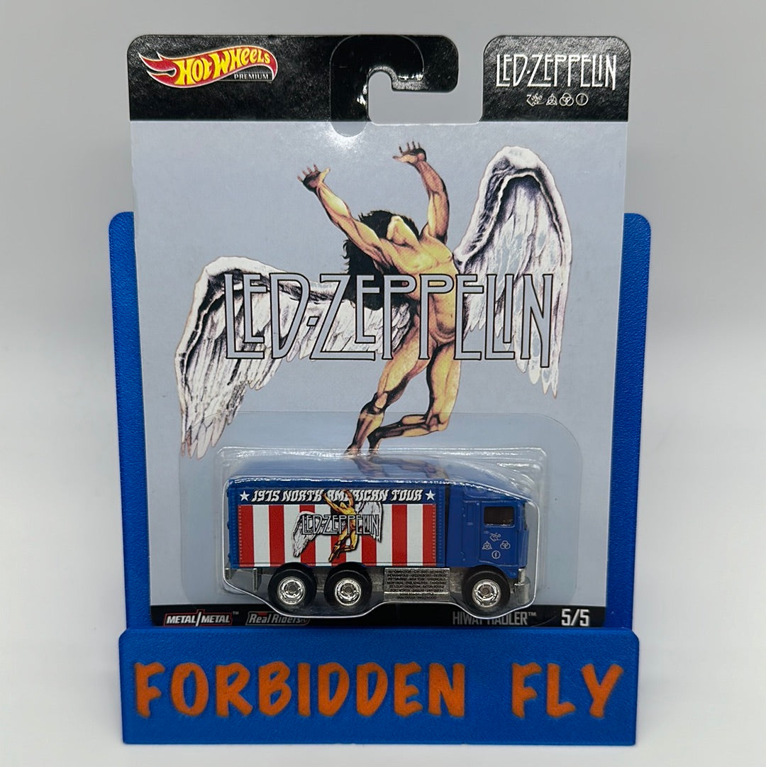 Hot Wheels Premium - Pop Culture Led Zeppelin Series Single - #5/5 - Hiway Hauler