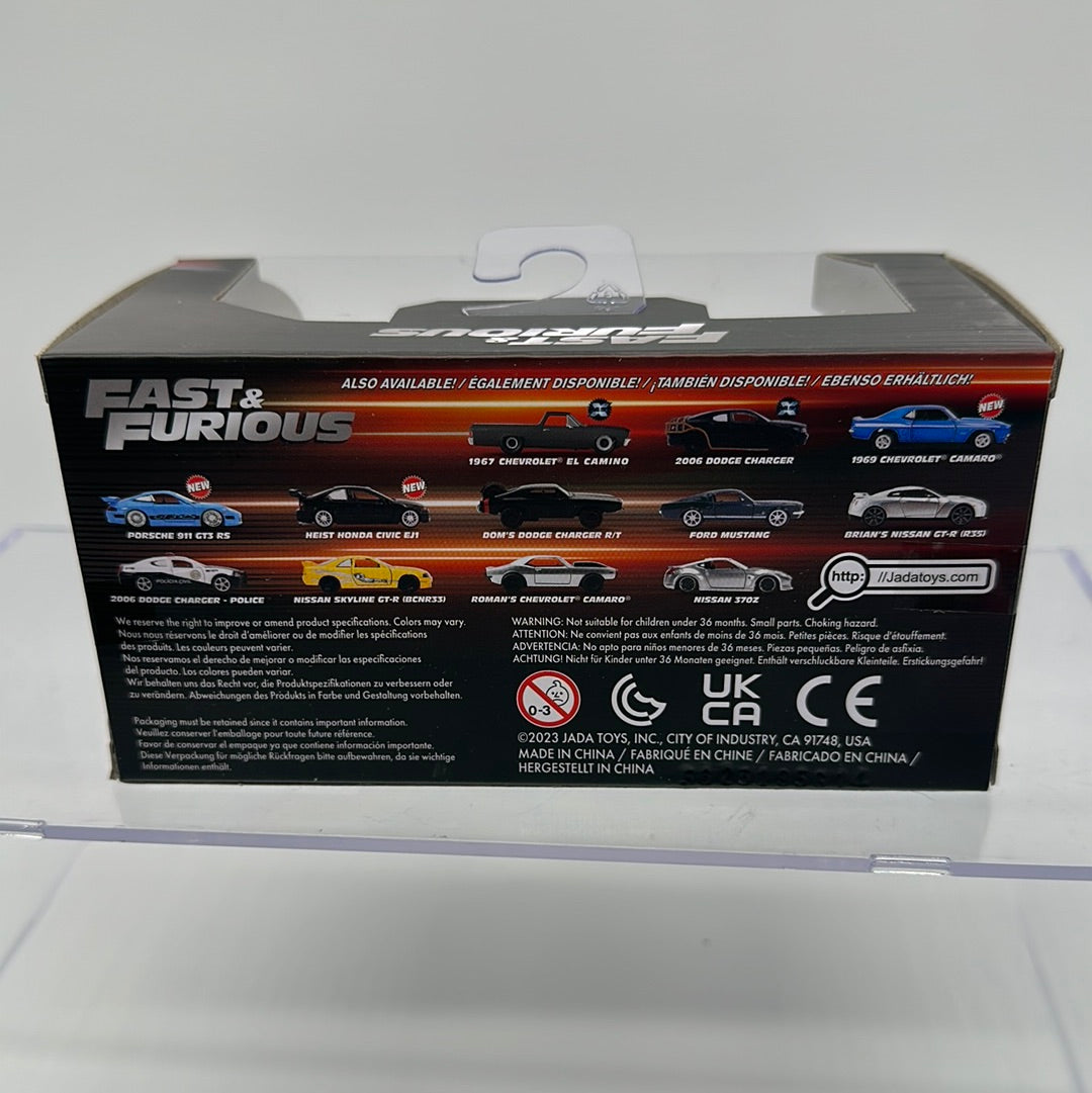 Jada 1:32 Scale - Fast & Furious - Brian’s Silver Nissan GT-R (R35)