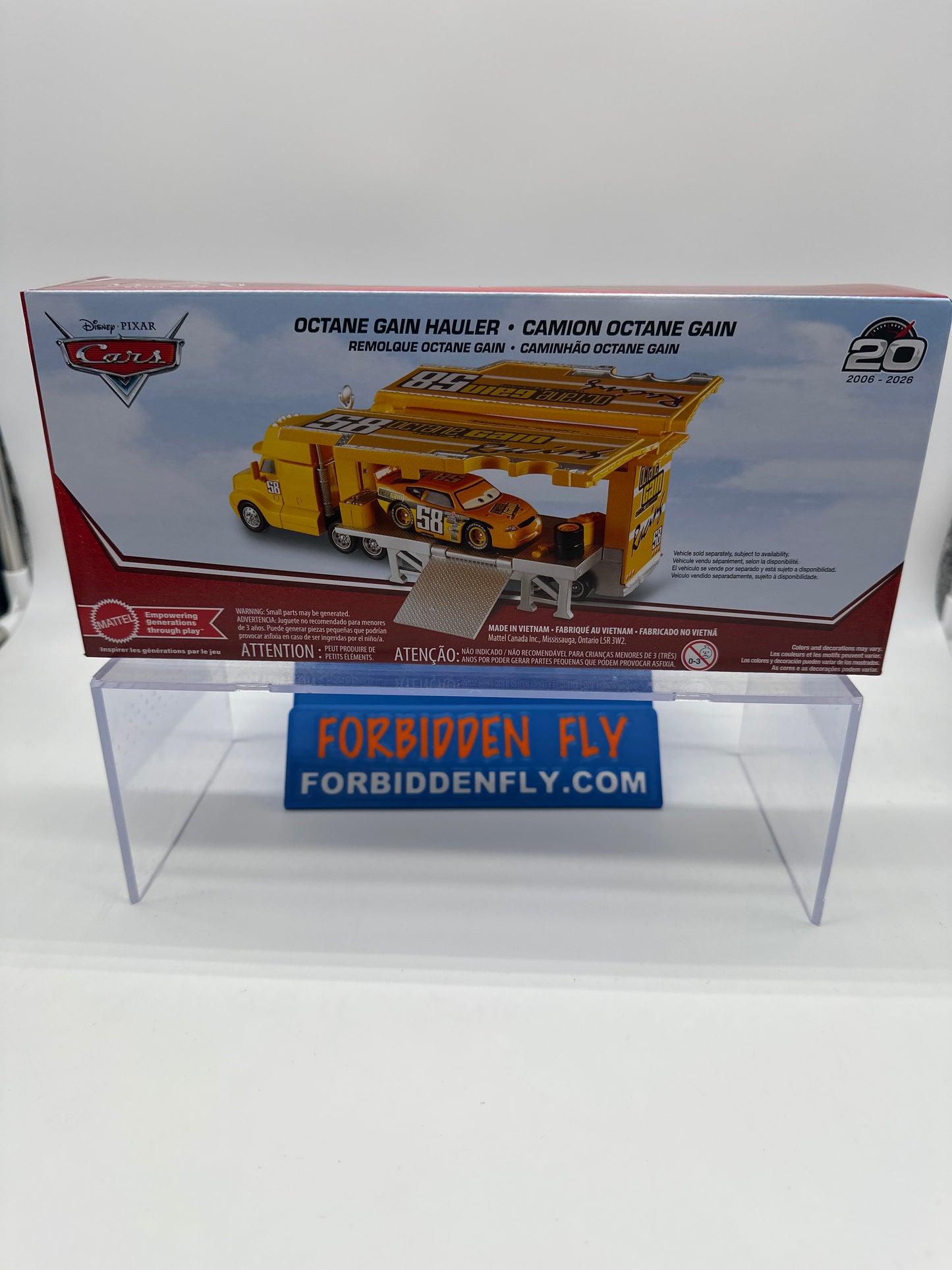 Disney Pixar Cars Movie - 20 Years Anniversary 2026 Release - Octane Gain (#58) Hauler