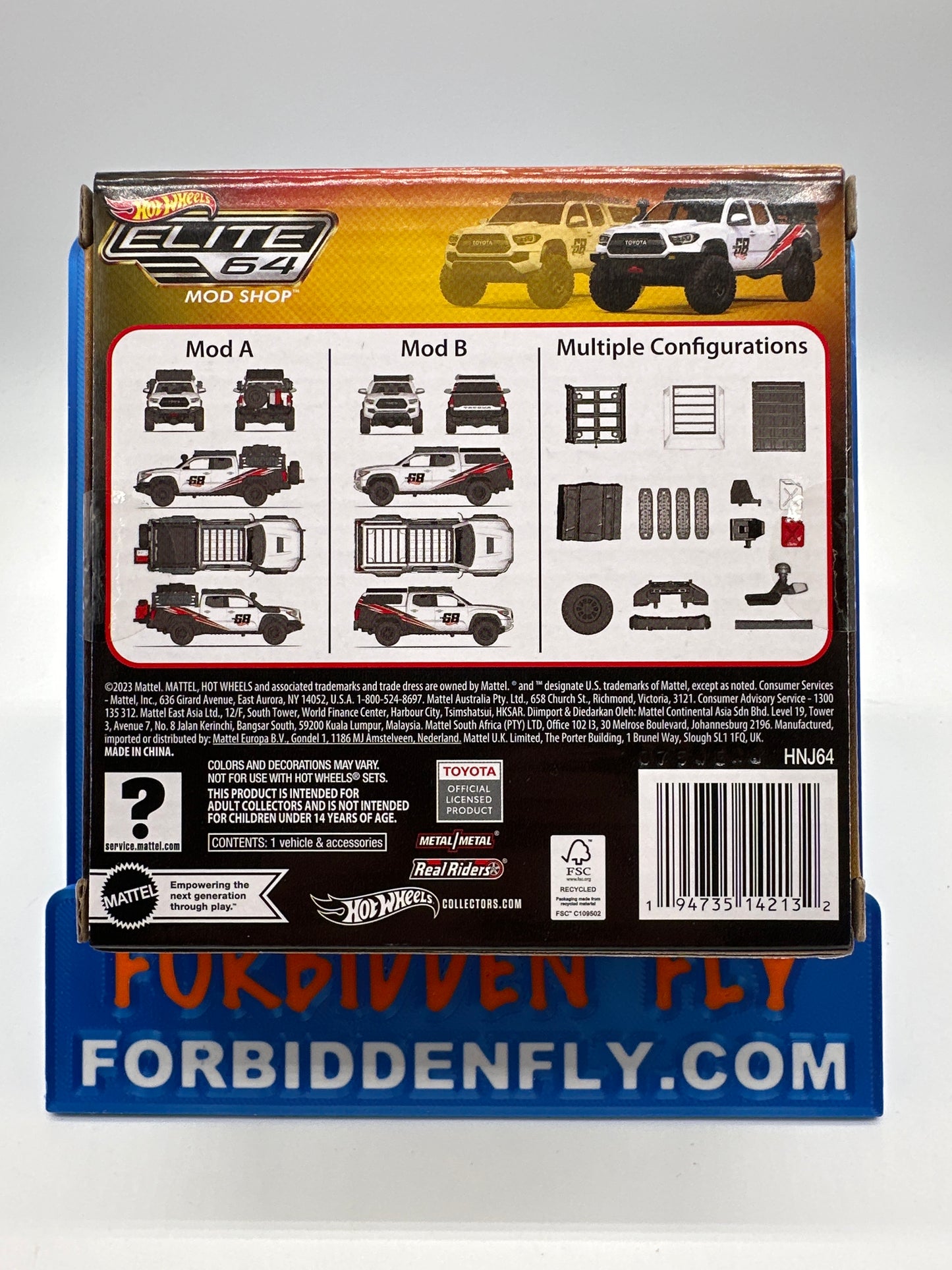 Hot Wheels Mattel Creations - Elite 64 - Mod Shop - ‘17 Toyota Tacoma