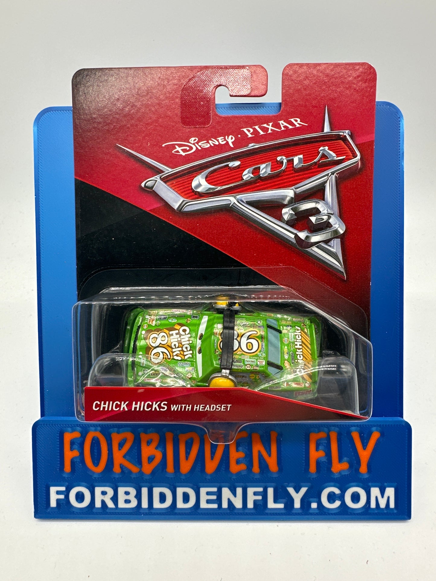 Disney Pixar Cars Movie - Cars 3 - Chick Hicks #86 with Headset