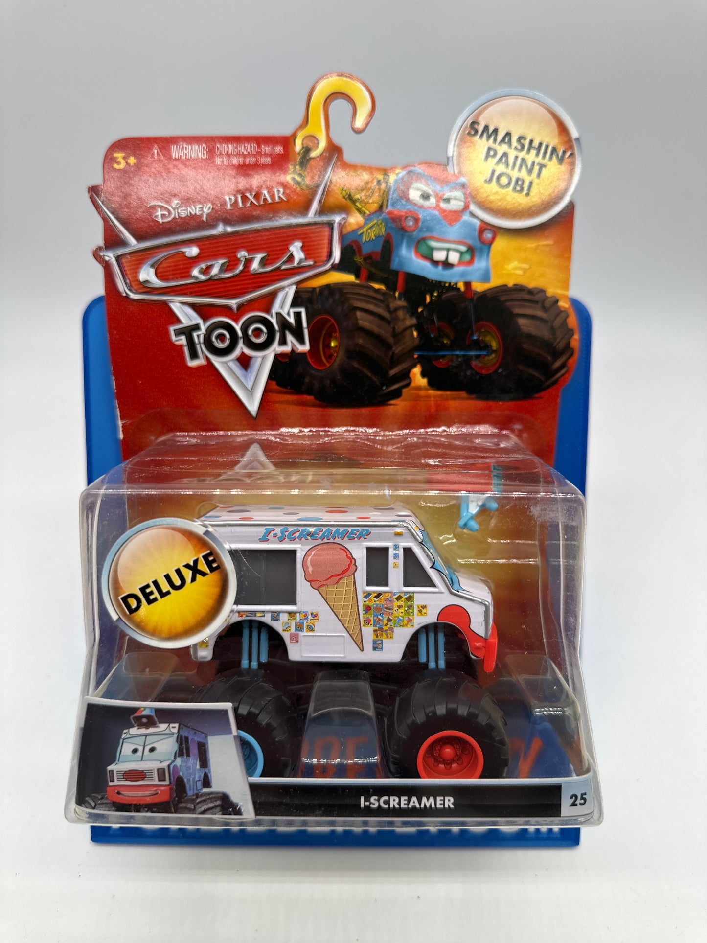 Disney Pixar Cars Movie - Toon Series - Deluxe Size I-Screamer