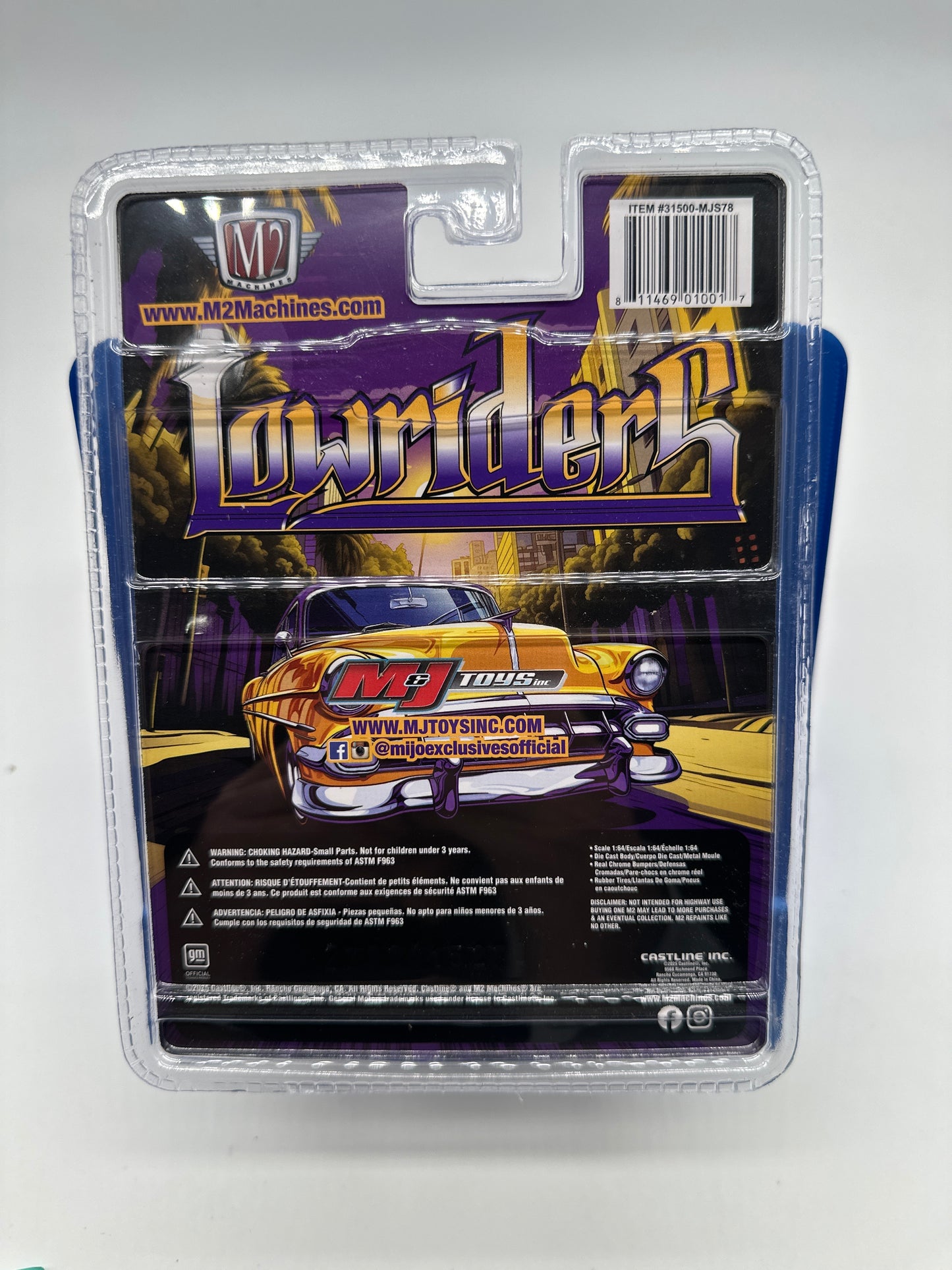 M2 Machines 2025 Mijo Exclusive - 1954 Chevrolet Bel Air Lowrider - MJS78