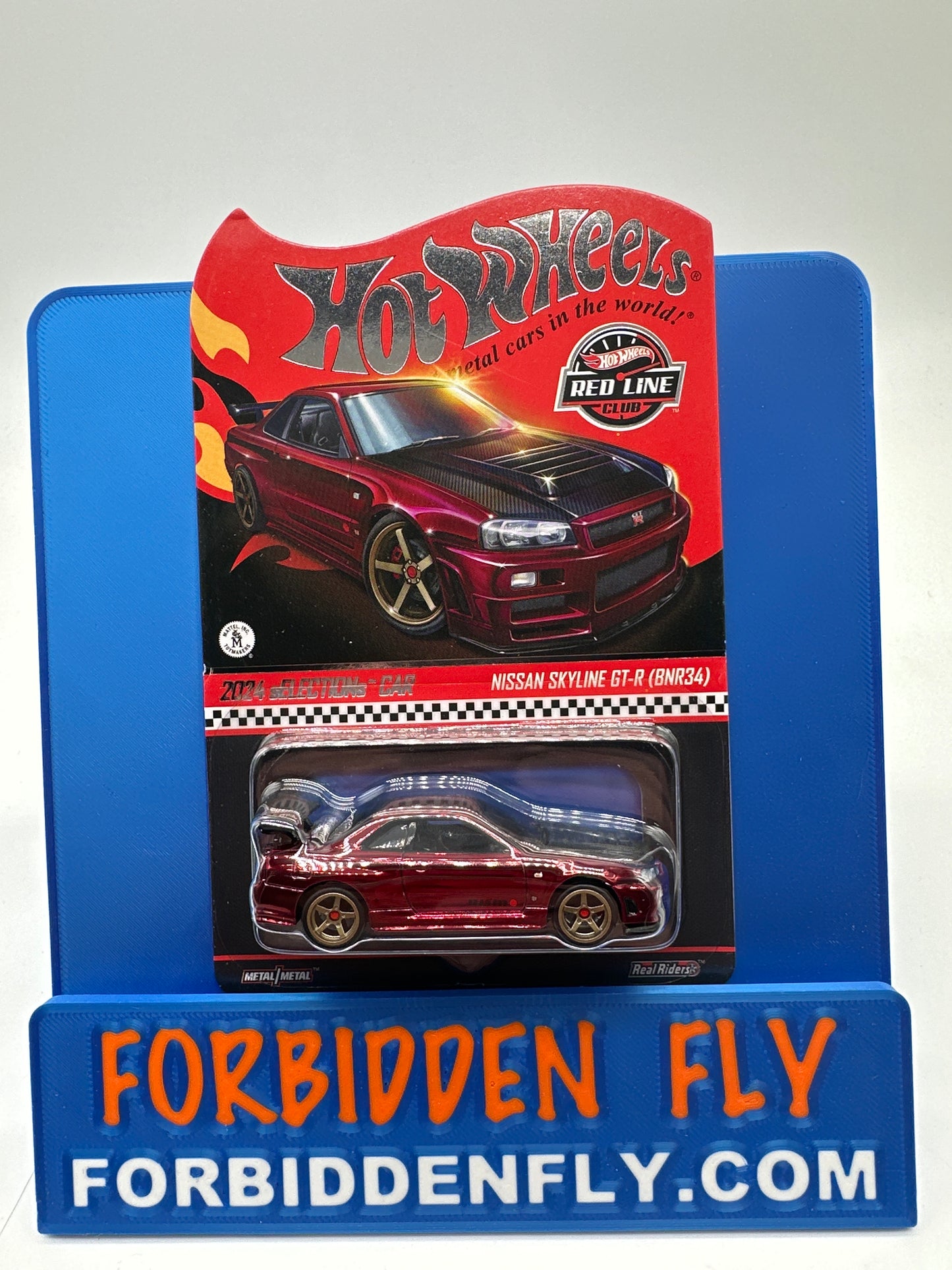 Hot Wheels RLC Red Line Club - 2024 Selections - Nissan Skyline GT-R (BNR34)