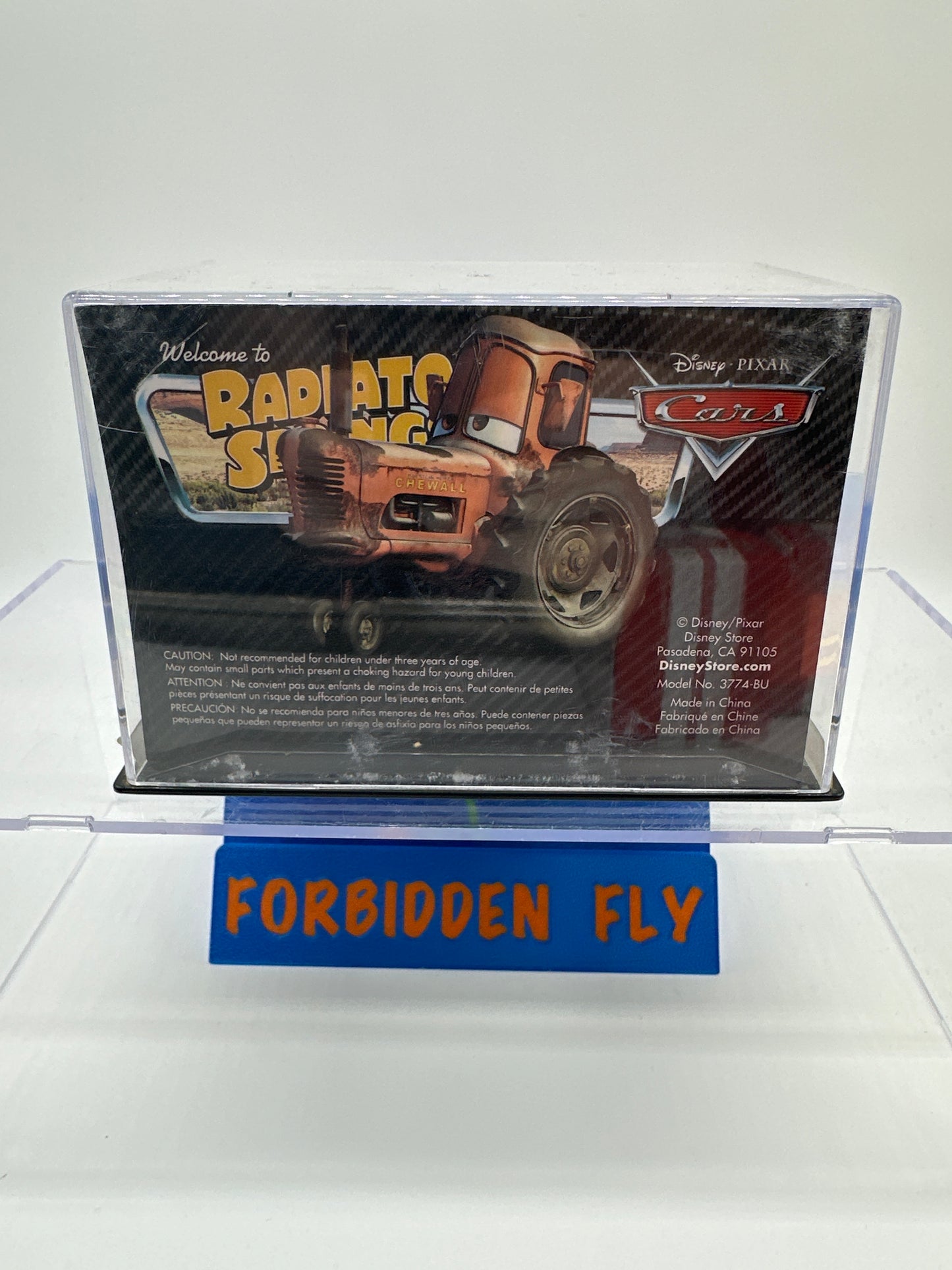 Disney Pixar Cars Movie - Disney Store Parks 1:43 Exclusive Chase - Cow Pattern Tractor