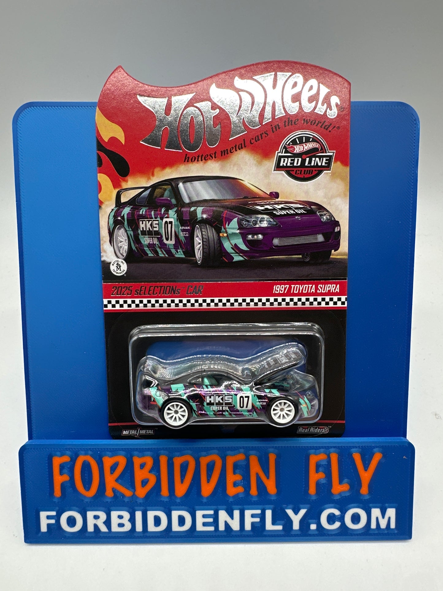Hot Wheels RLC Red Line Club - 2025 Selections Release - 1997 HKS Livery Toyota Supra