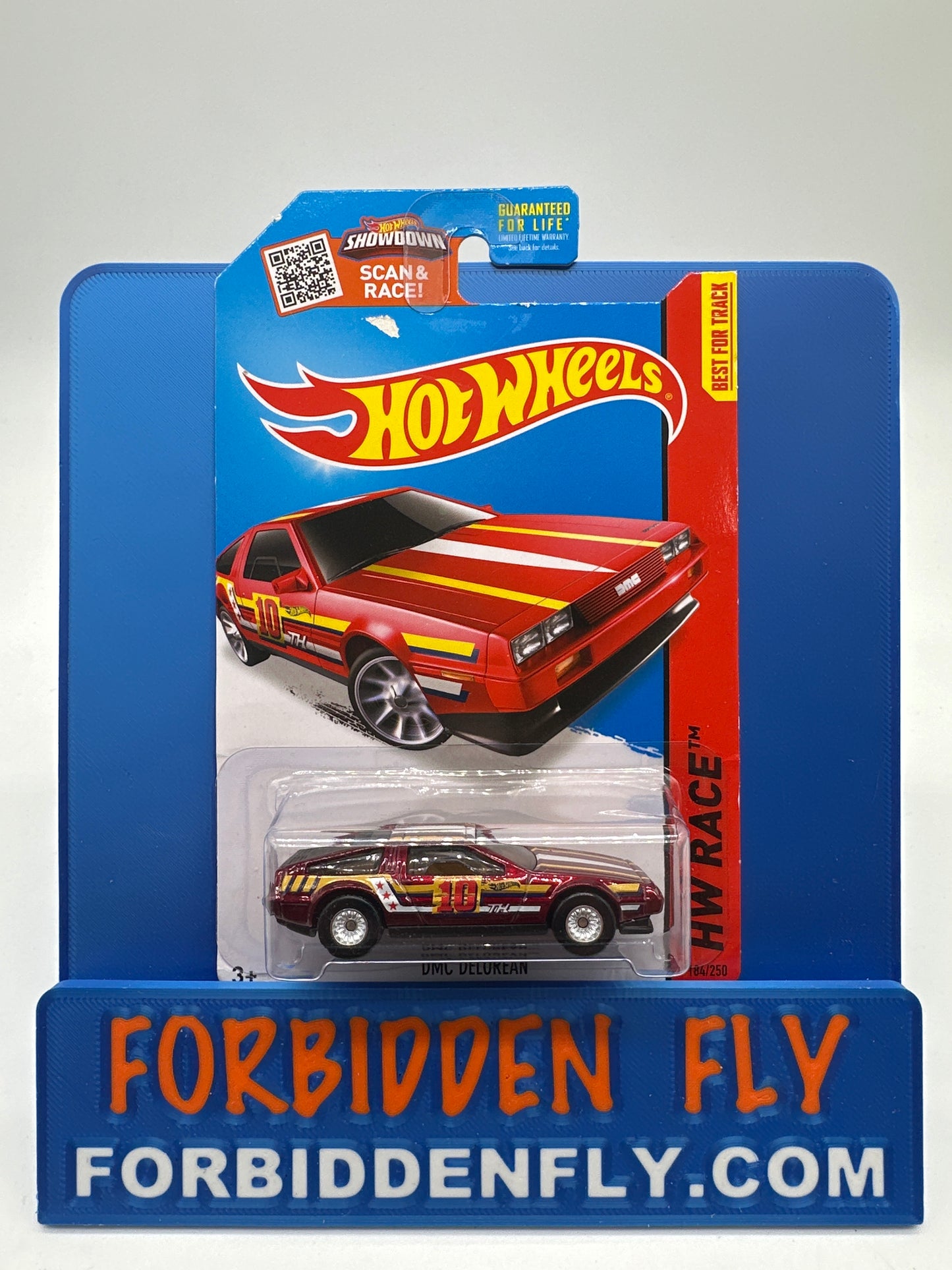 Hot Wheels Super Treasure Hunt - 2015 M Case - DMC DeLorean
