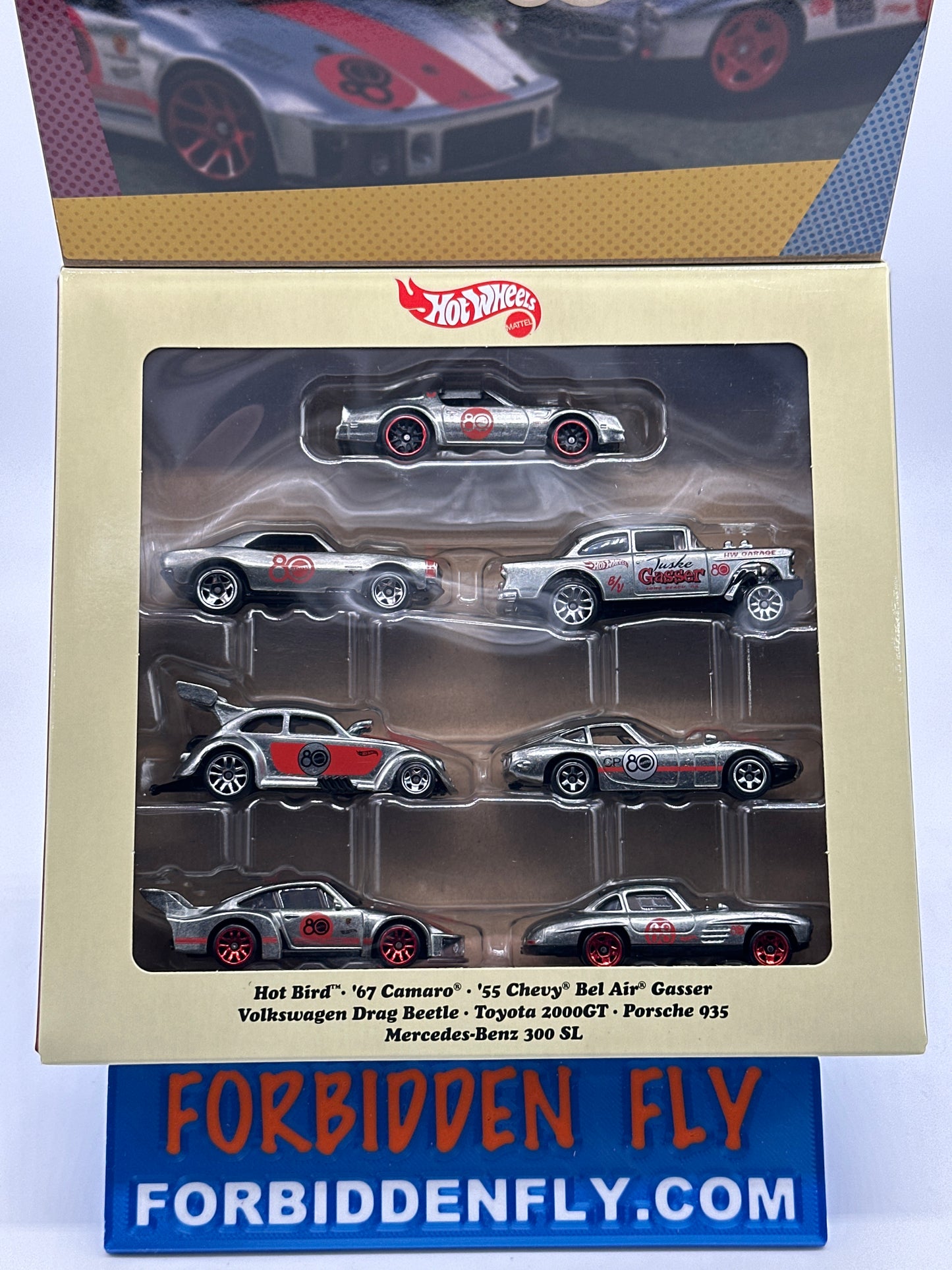 Hot Wheels - 2025 Mattel 80th Anniversary Replay The Classics - Boxed Set of 7