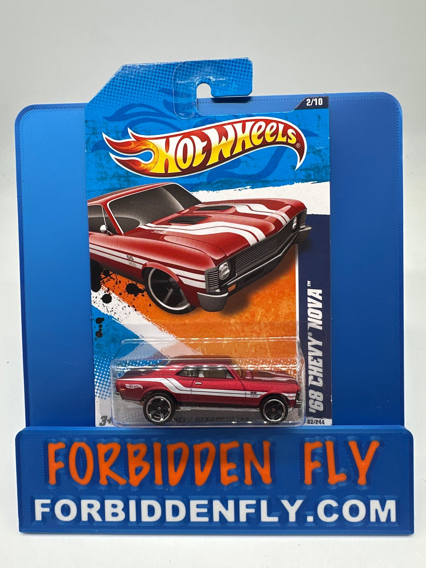 Hot Wheels 2011 - ‘68 Chevy Nova - Red