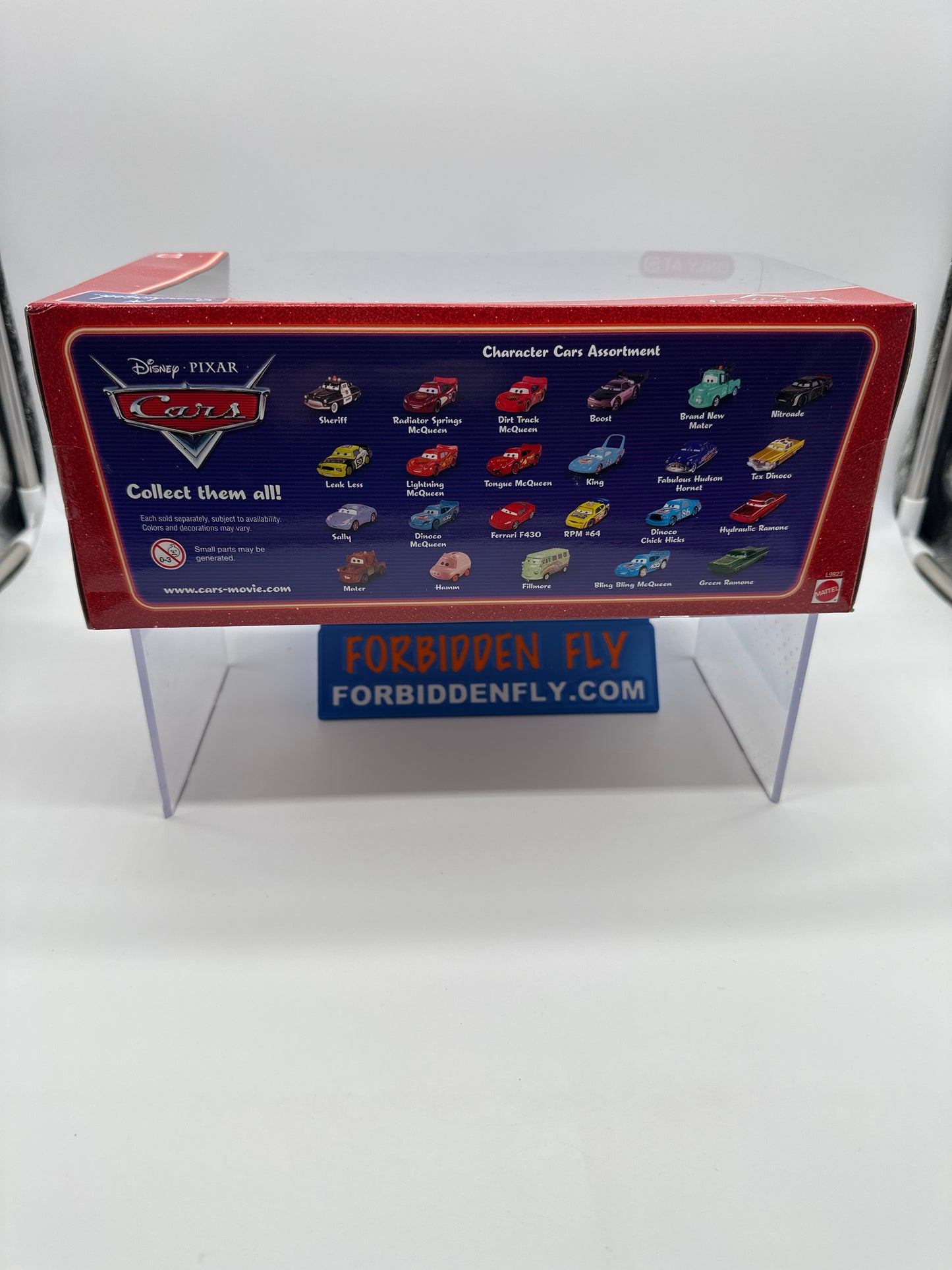 Disney Pixar Cars Movie - Target Exclusive Supercharged Dinoco 400 Eight 8 Car Set Multipack