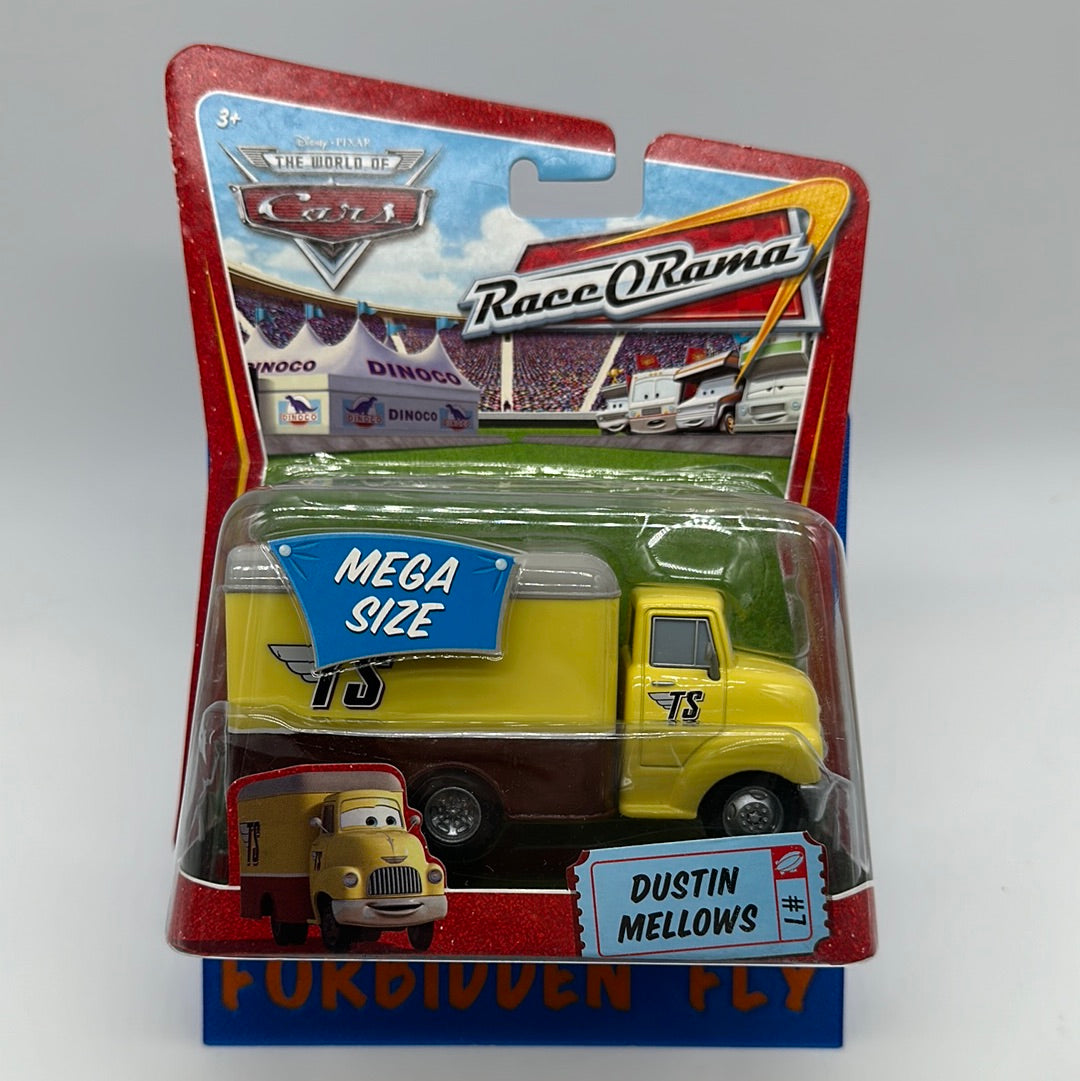 Disney Pixar Cars Movie - Race O Rama - Mega (Deluxe) Size Dustin Mellows