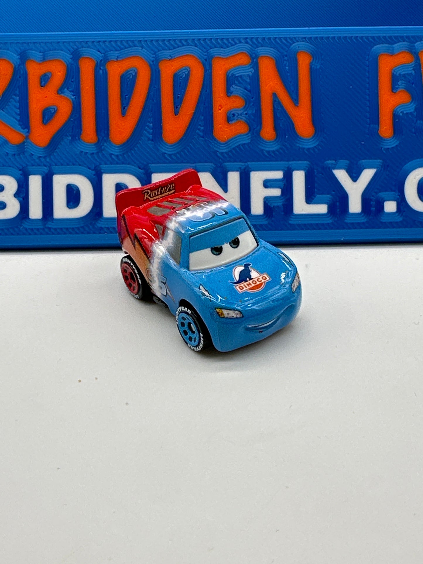 Disney Pixar Cars Movie Metal Mini Racers - Loose Transforming Lightning McQueen