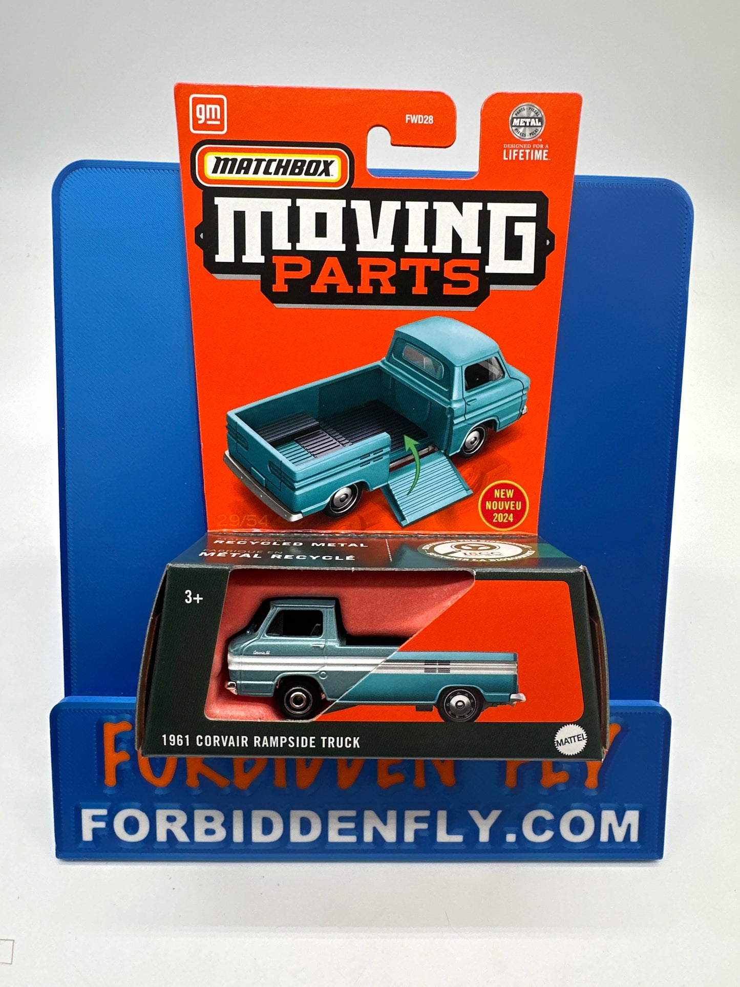 Matchbox Moving Parts Series 2024 - 1961 Corvair Rampside Truck - Blue