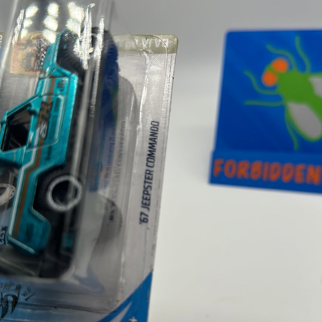 Hot Wheels 2020 Super Treasure Hunt - Factory Stickered - Teal ‘67 Jeepster Commando