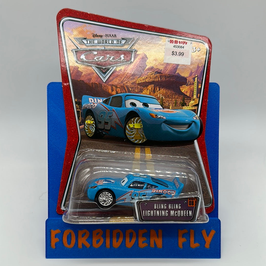Disney Pixar Cars Movie - World of Cars Series - Bling Bling Lightning McQueen