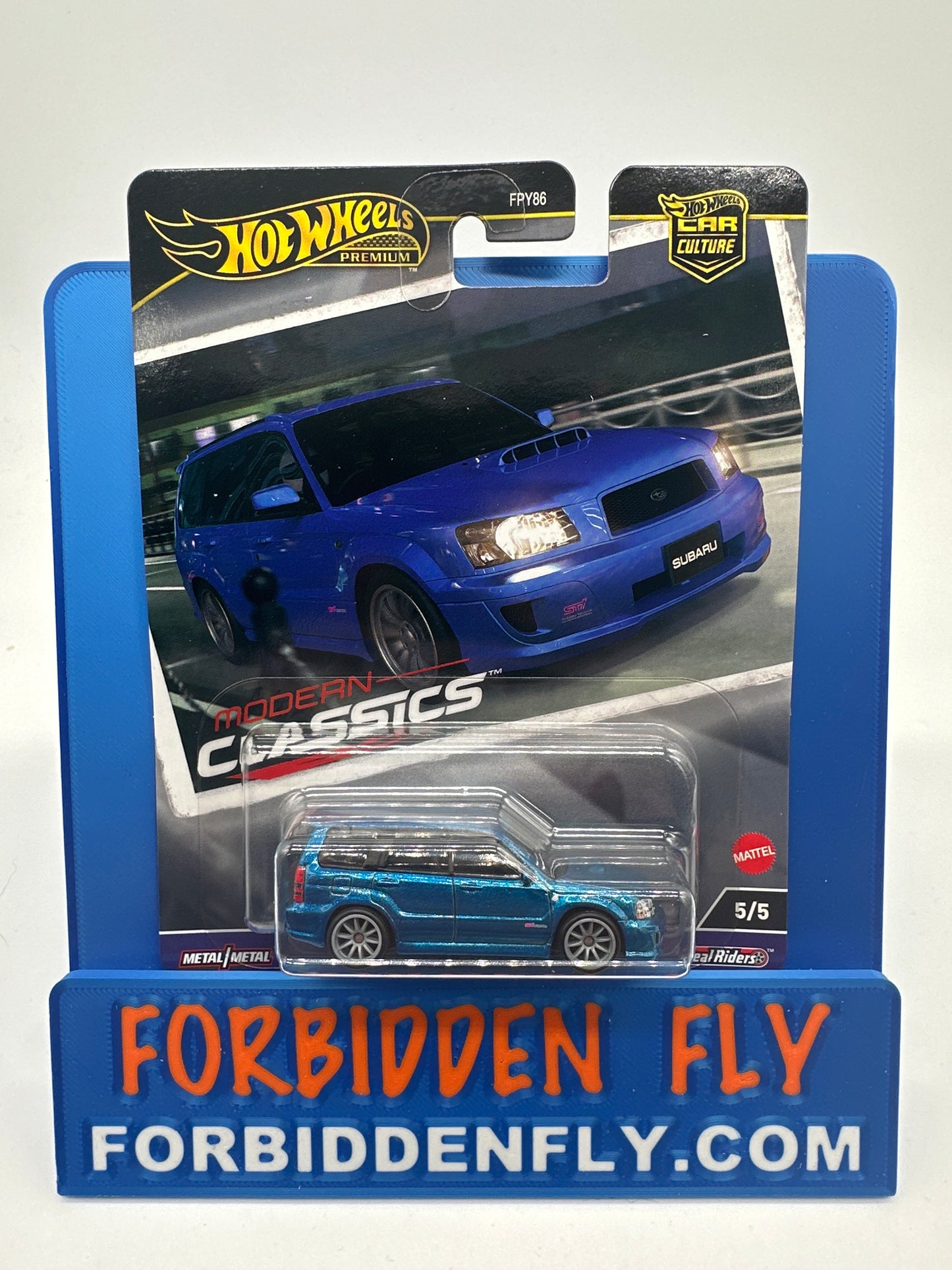Hot Wheels Car Culture Premium - 2024 Modern Classics Series - #5/5 - Subaru Forester STi