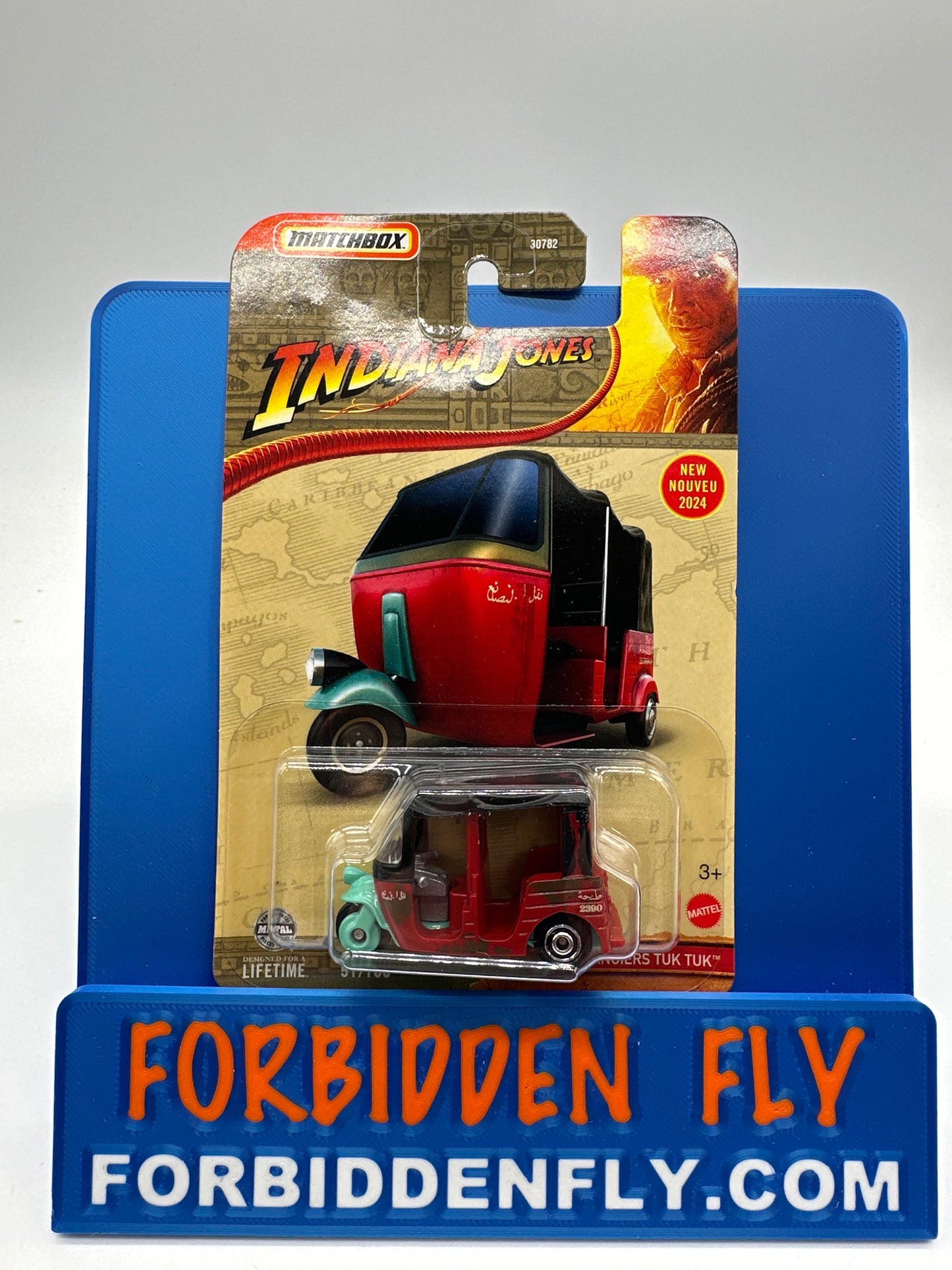 Matchbox - 2024 Mainline #51/100 - Indiana Jones MBX Tangiers Tuk Tuk